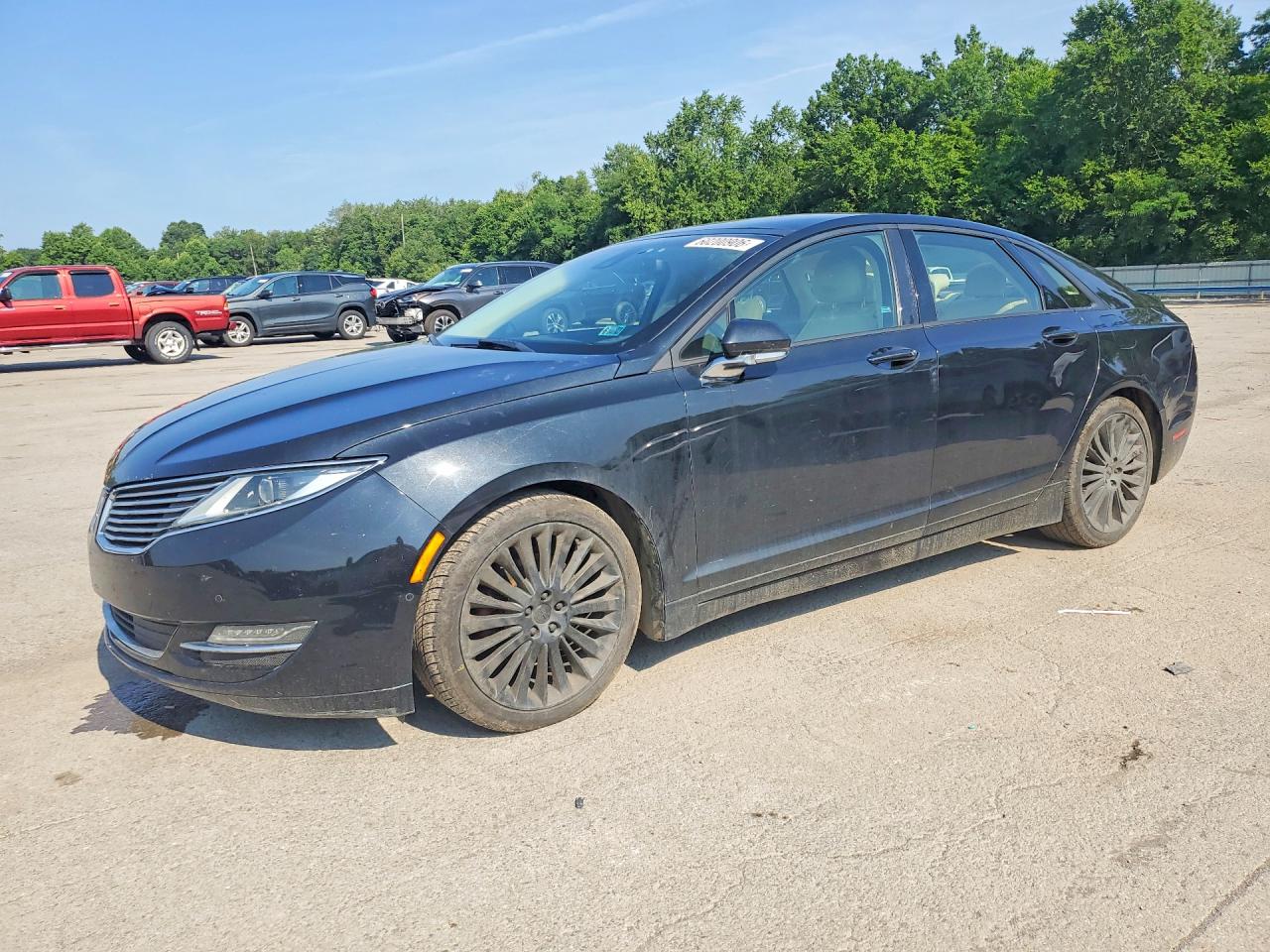 2015 Lincoln Mkz Black vin: 3LN6L2J90FR603125