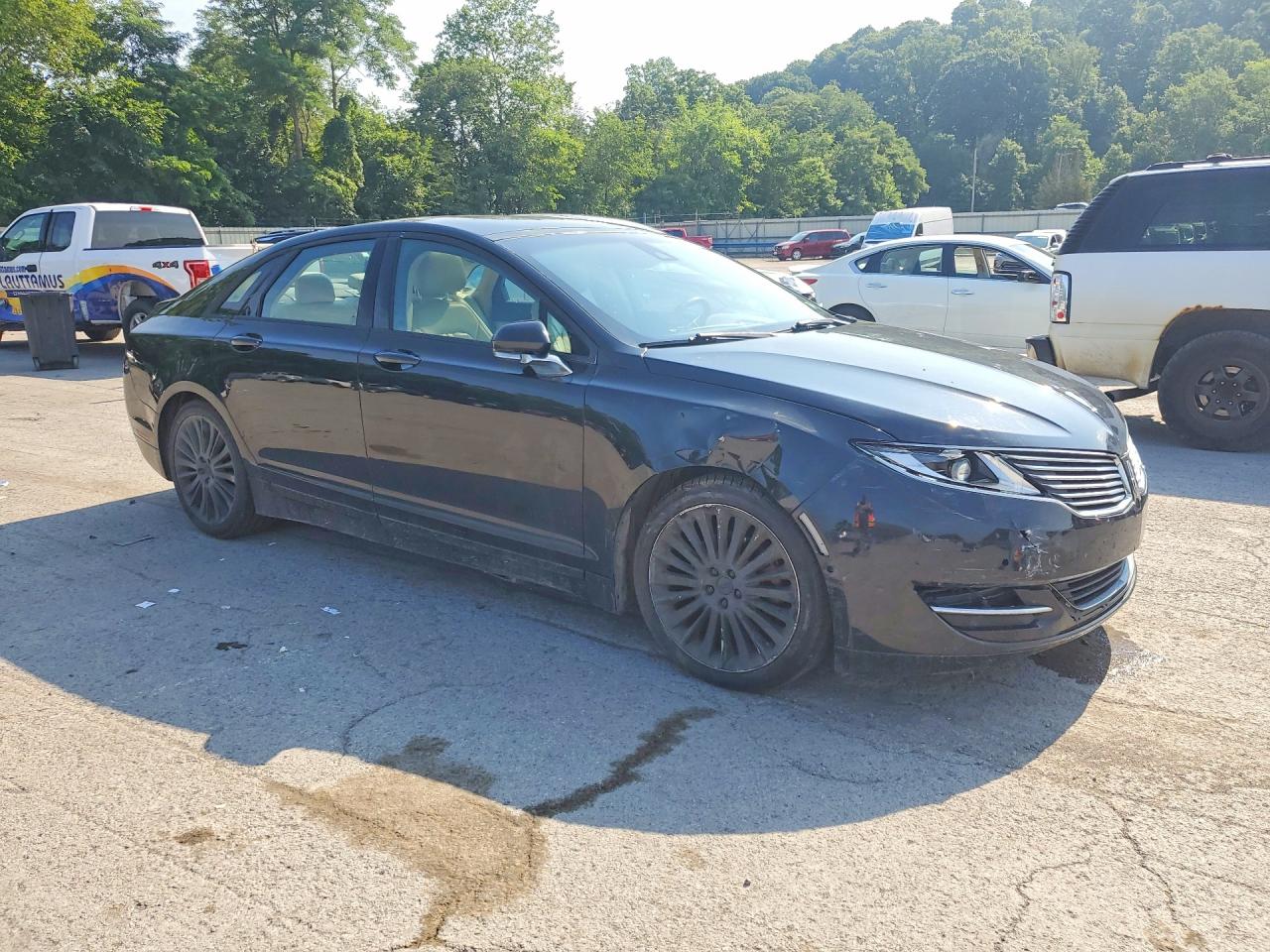 2015 Lincoln Mkz Black vin: 3LN6L2J90FR603125