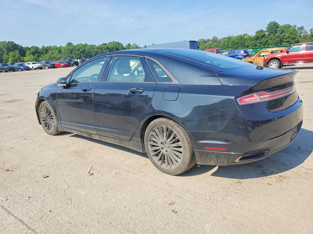 2015 Lincoln Mkz Black vin: 3LN6L2J90FR603125