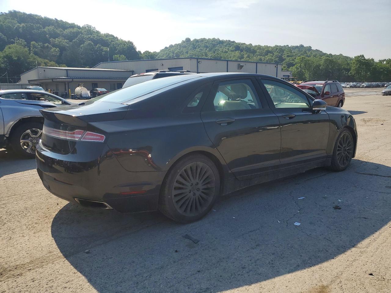 2015 Lincoln Mkz Black vin: 3LN6L2J90FR603125