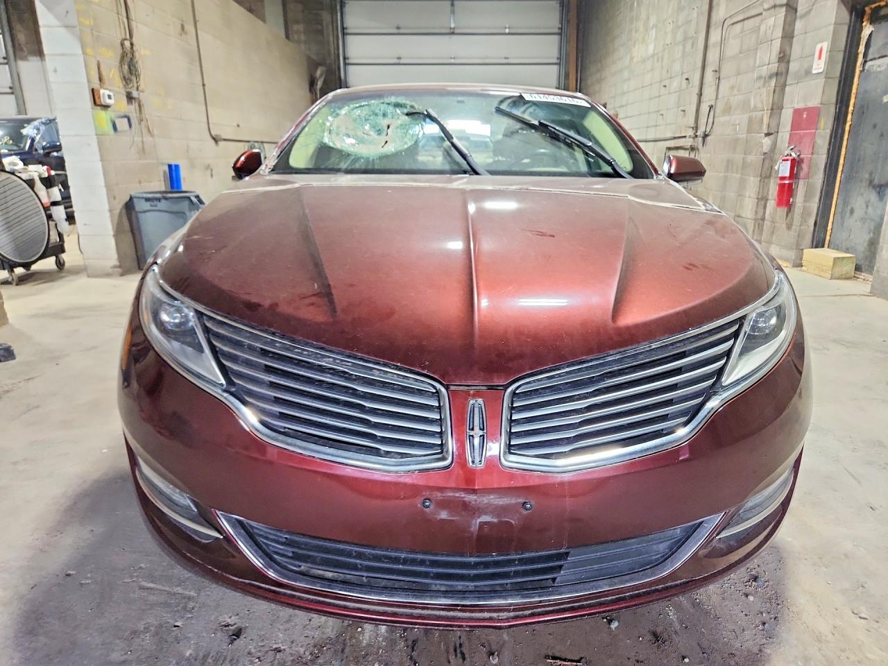 2015 Lincoln Mkz Темно-бордовый vin: 3LN6L2J90FR620037