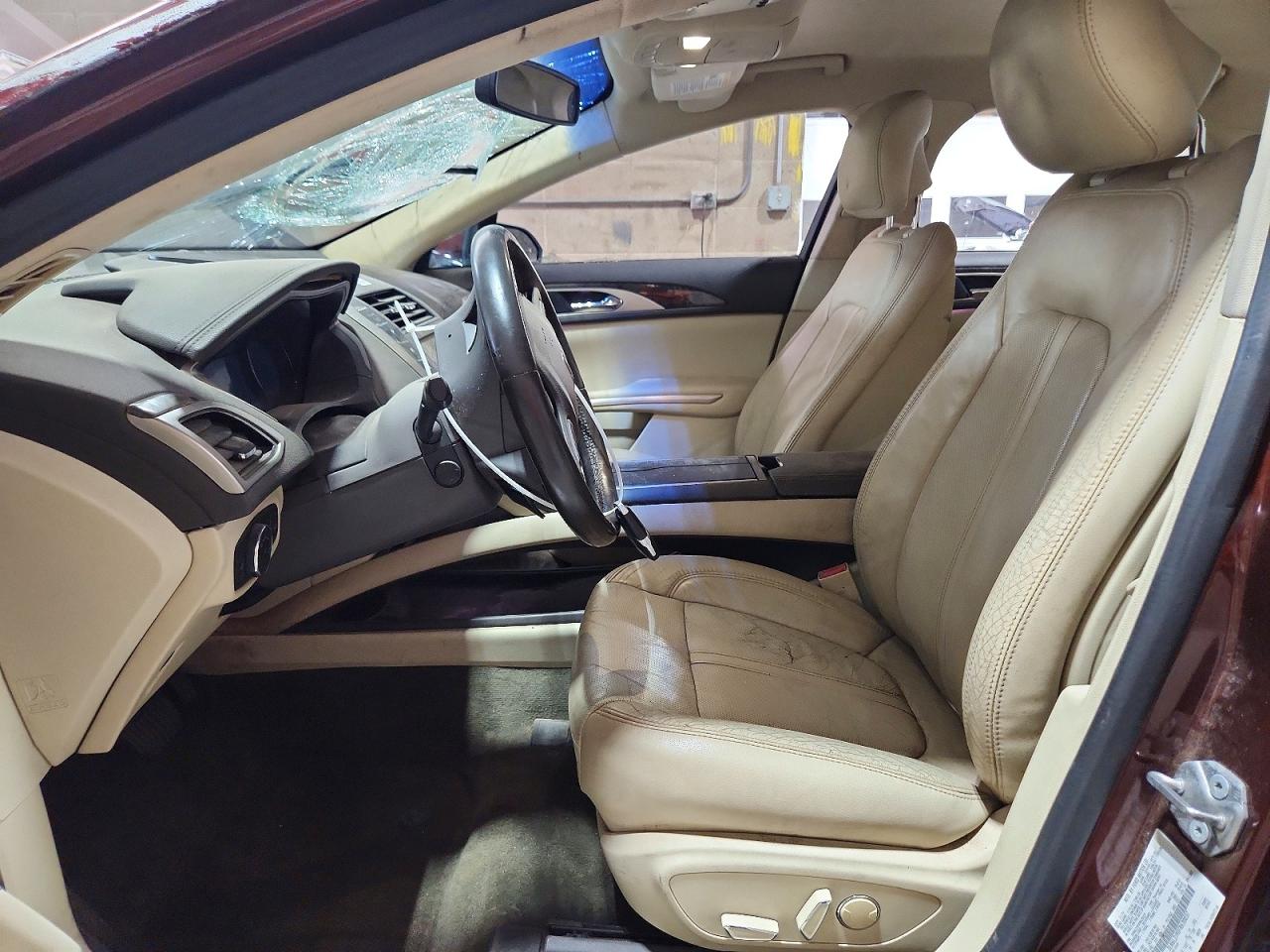 2015 Lincoln Mkz Темно-бордовый vin: 3LN6L2J90FR620037