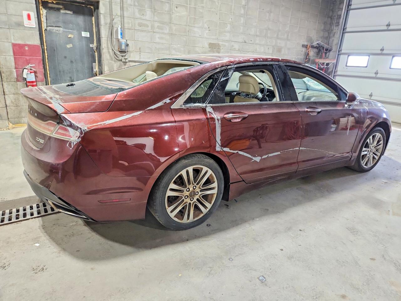 2015 Lincoln Mkz Темно-бордовый vin: 3LN6L2J90FR620037