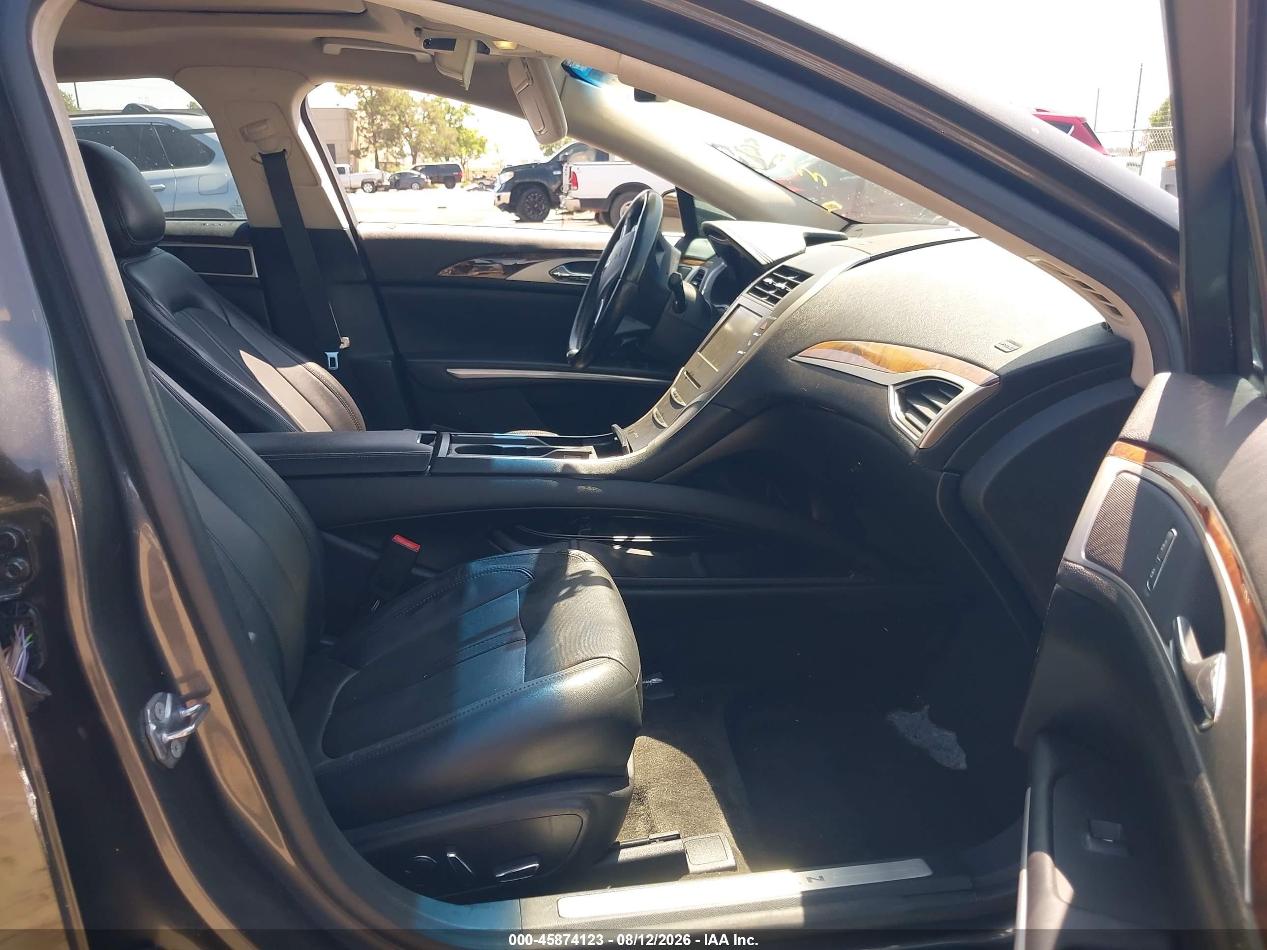2015 Lincoln Mkz Gray vin: 3LN6L2J90FR627540