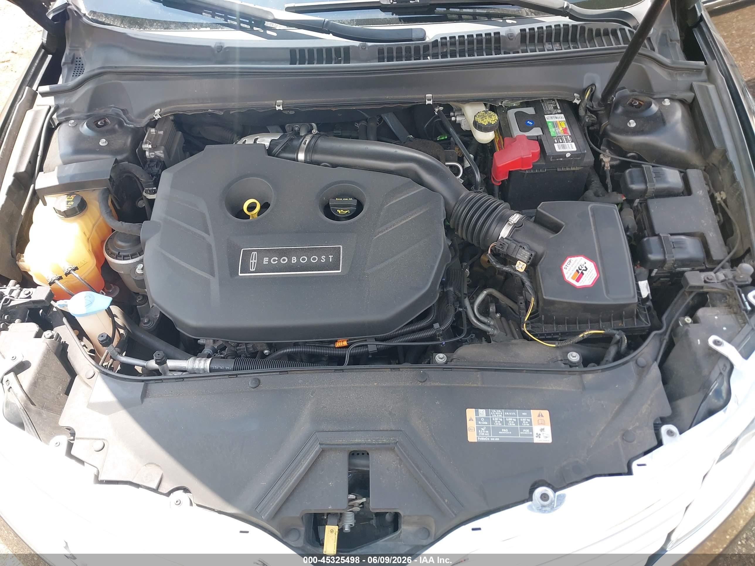 2013 Lincoln Mkz   Черный vin: 3LN6L2J91DR826352
