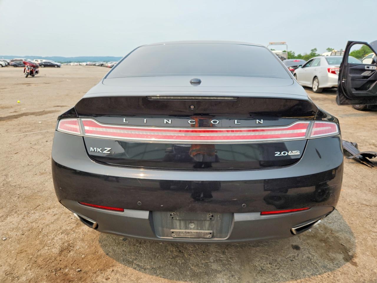 2014 Lincoln Mkz Black vin: 3LN6L2J91ER805986