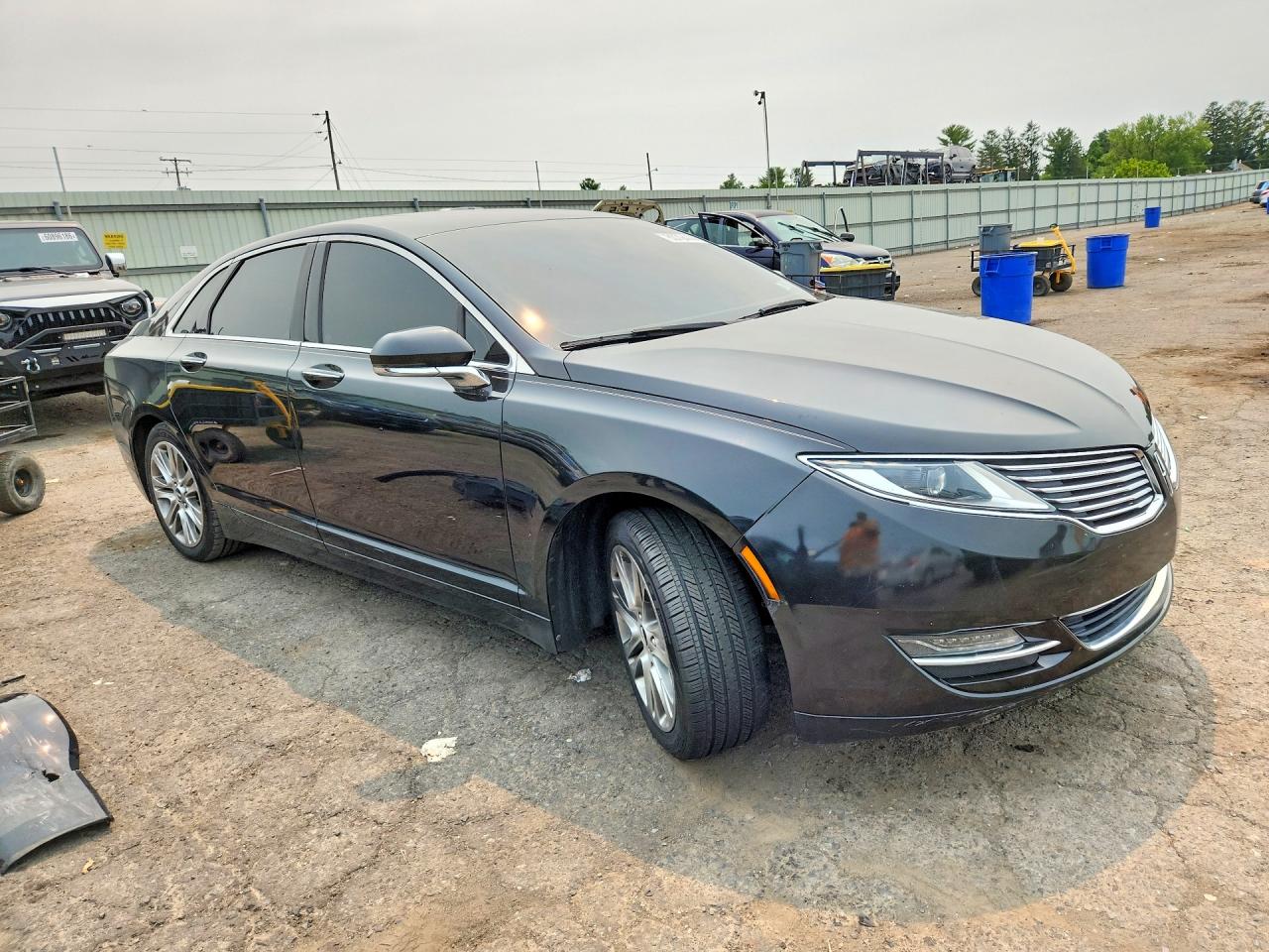 2014 Lincoln Mkz Black vin: 3LN6L2J91ER805986