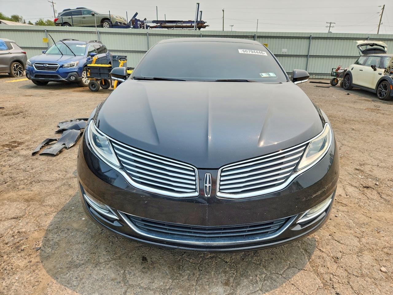 2014 Lincoln Mkz Black vin: 3LN6L2J91ER805986
