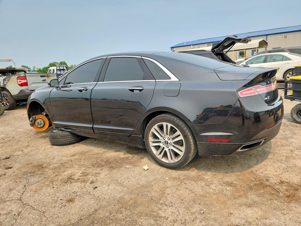 2014 Lincoln Mkz Black vin: 3LN6L2J91ER805986