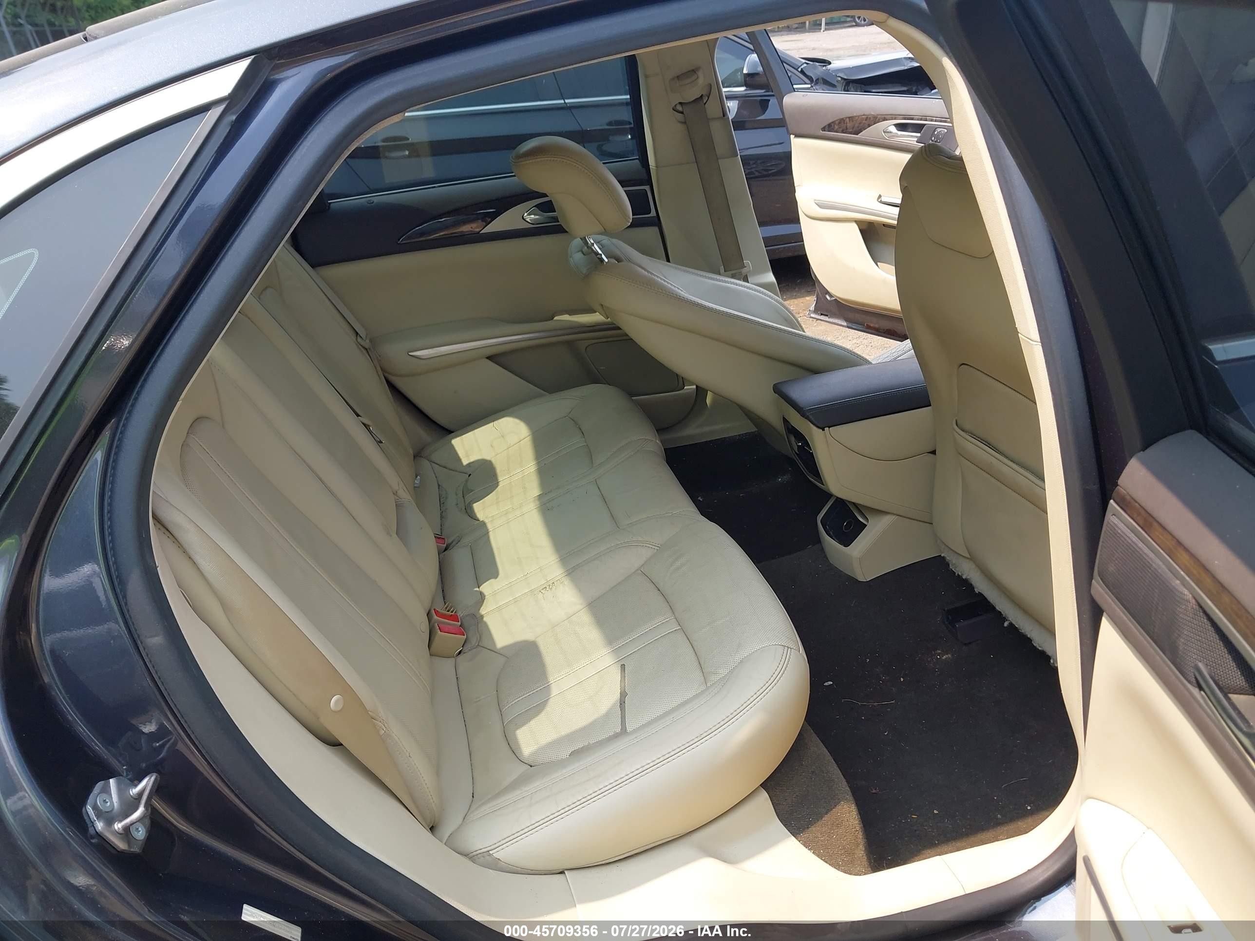 2013 Lincoln Mkz   Gray vin: 3LN6L2J92DR820401