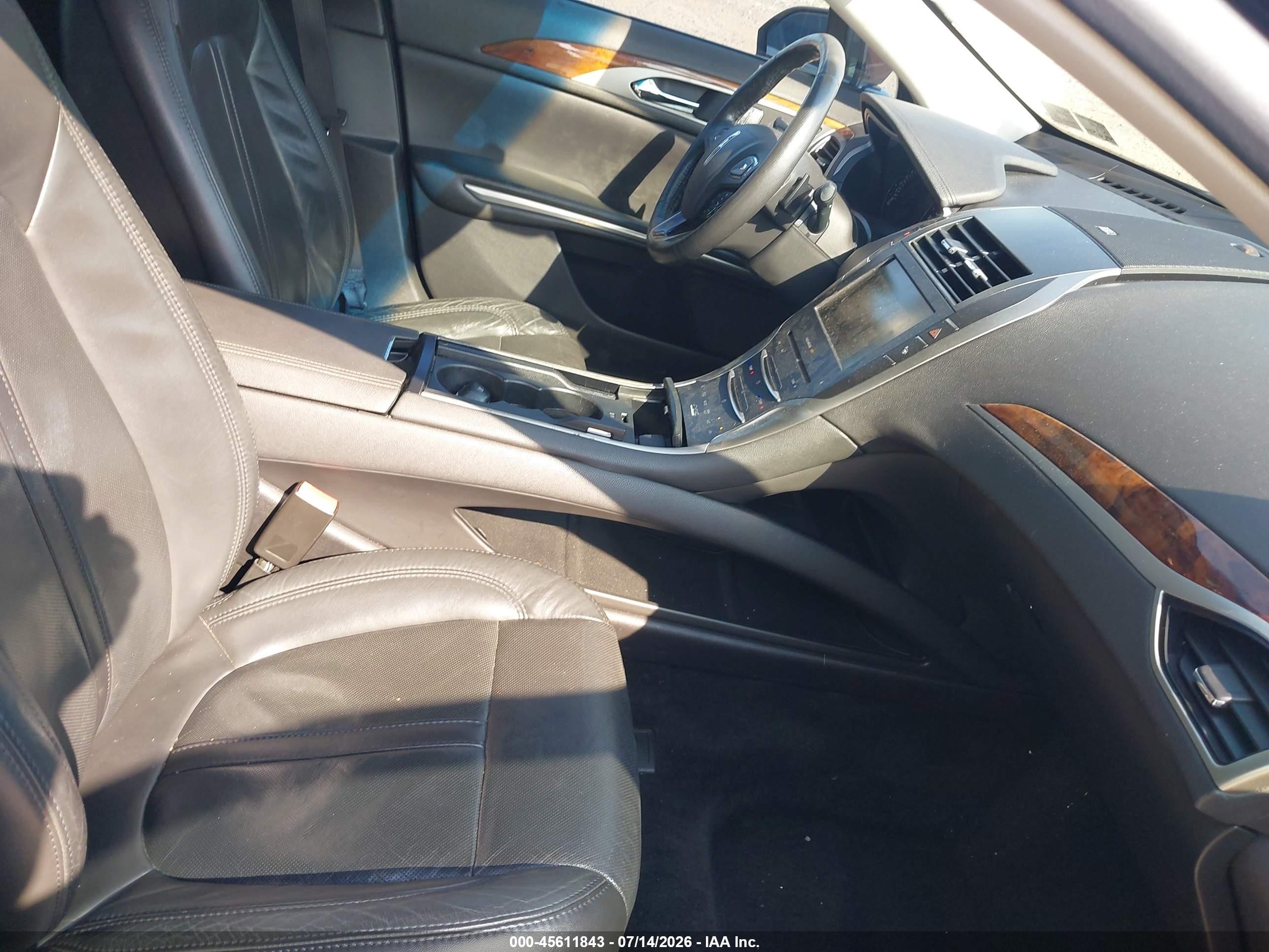 2013 Lincoln Mkz   Burgundy vin: 3LN6L2J92DR827932