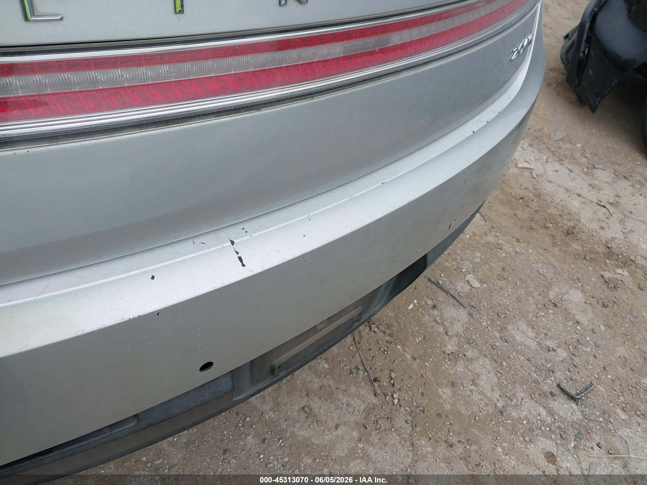 2016 Lincoln Mkz   Silver vin: 3LN6L2J92GR628836