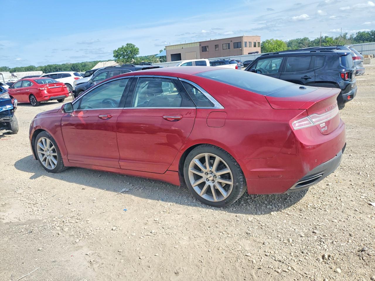 2013 Lincoln Mkz Maroon vin: 3LN6L2J93DR800724