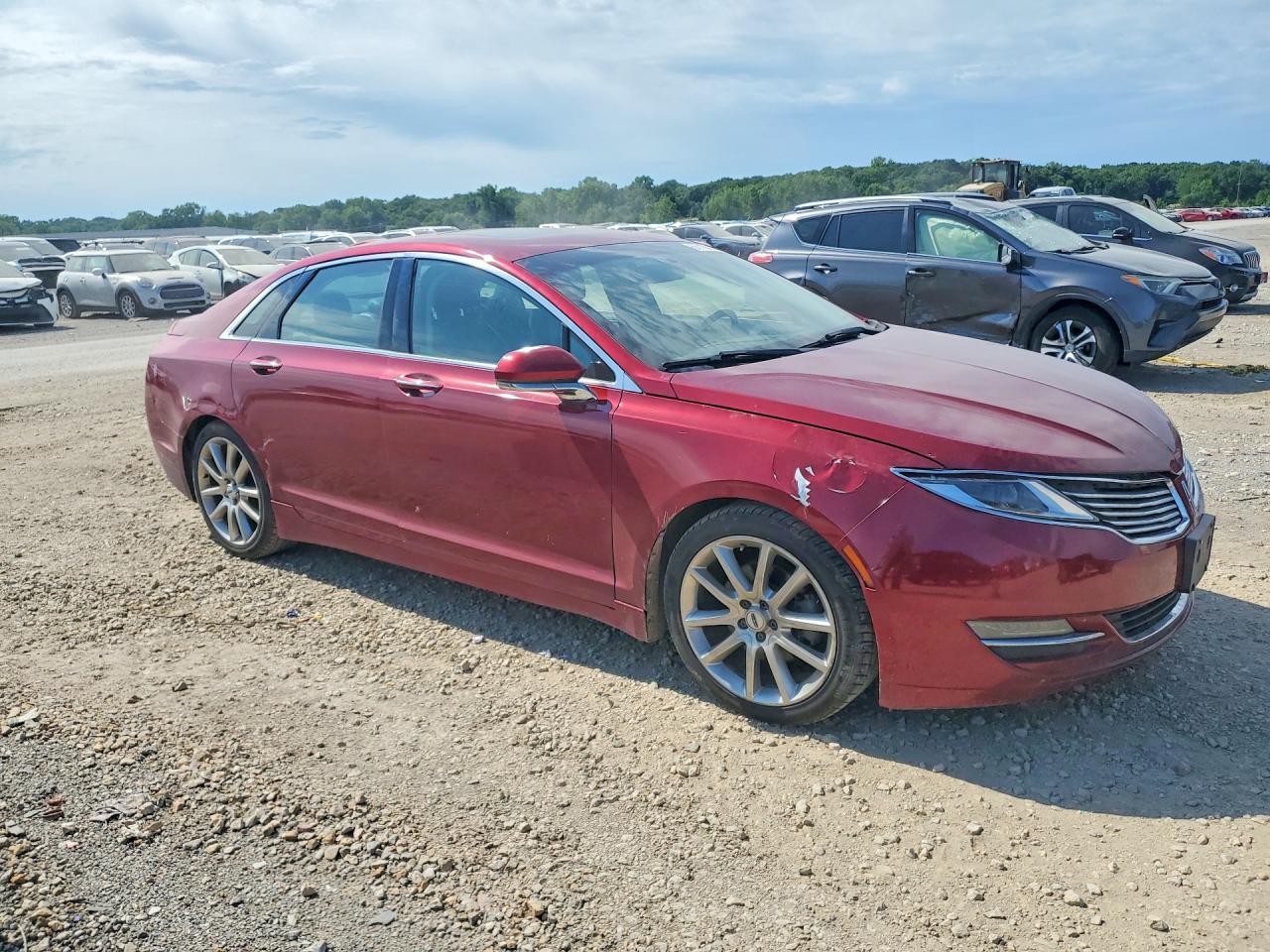 2013 Lincoln Mkz Maroon vin: 3LN6L2J93DR800724