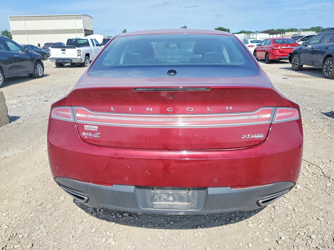 2013 Lincoln Mkz Maroon vin: 3LN6L2J93DR800724
