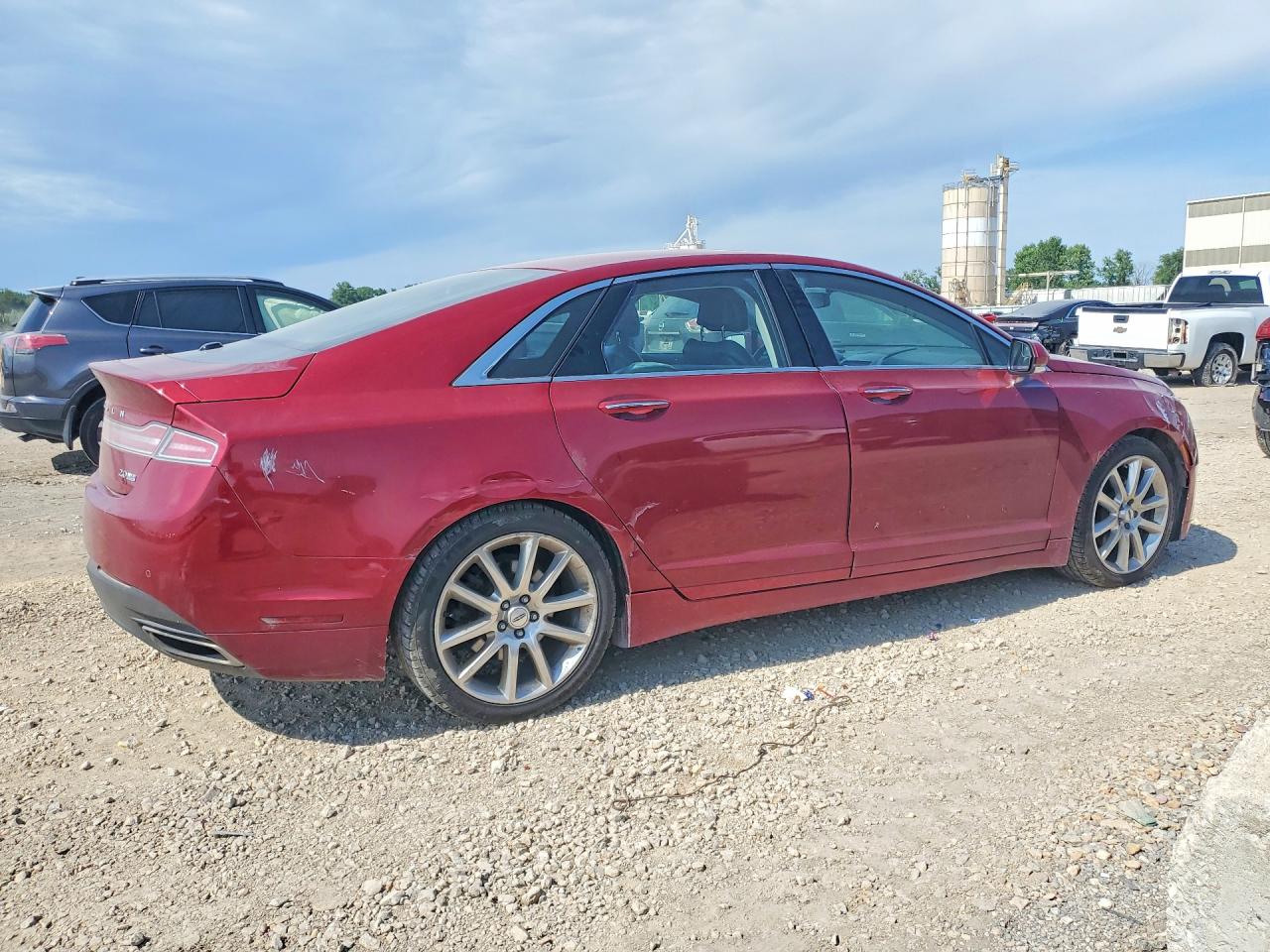2013 Lincoln Mkz Maroon vin: 3LN6L2J93DR800724