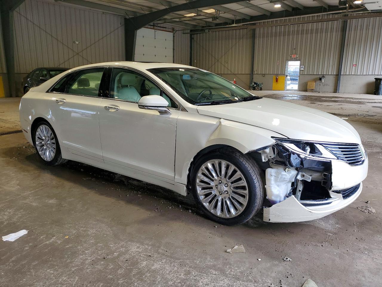 2014 Lincoln Mkz Cream vin: 3LN6L2J93ER813474