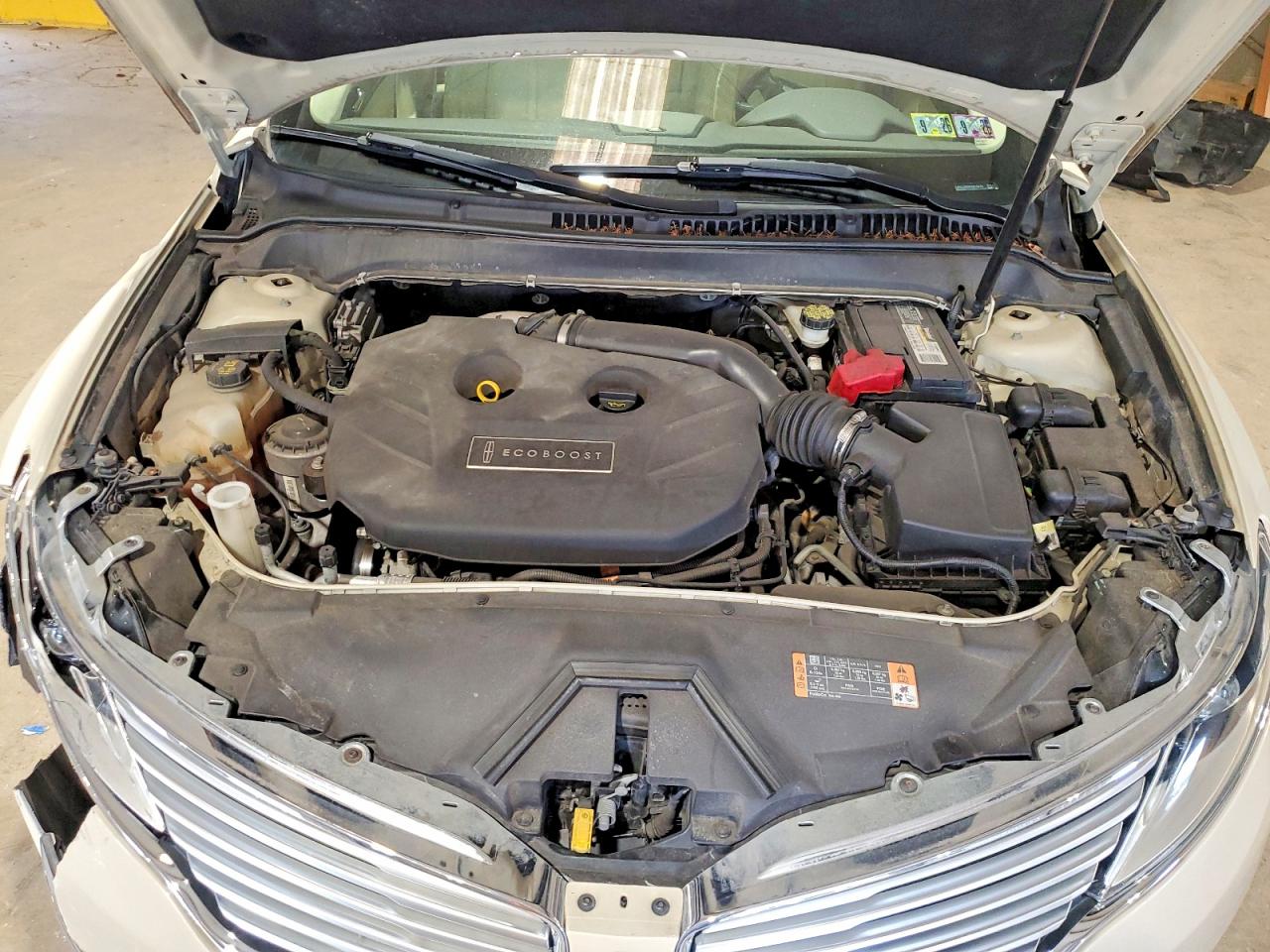 2014 Lincoln Mkz Cream vin: 3LN6L2J93ER813474