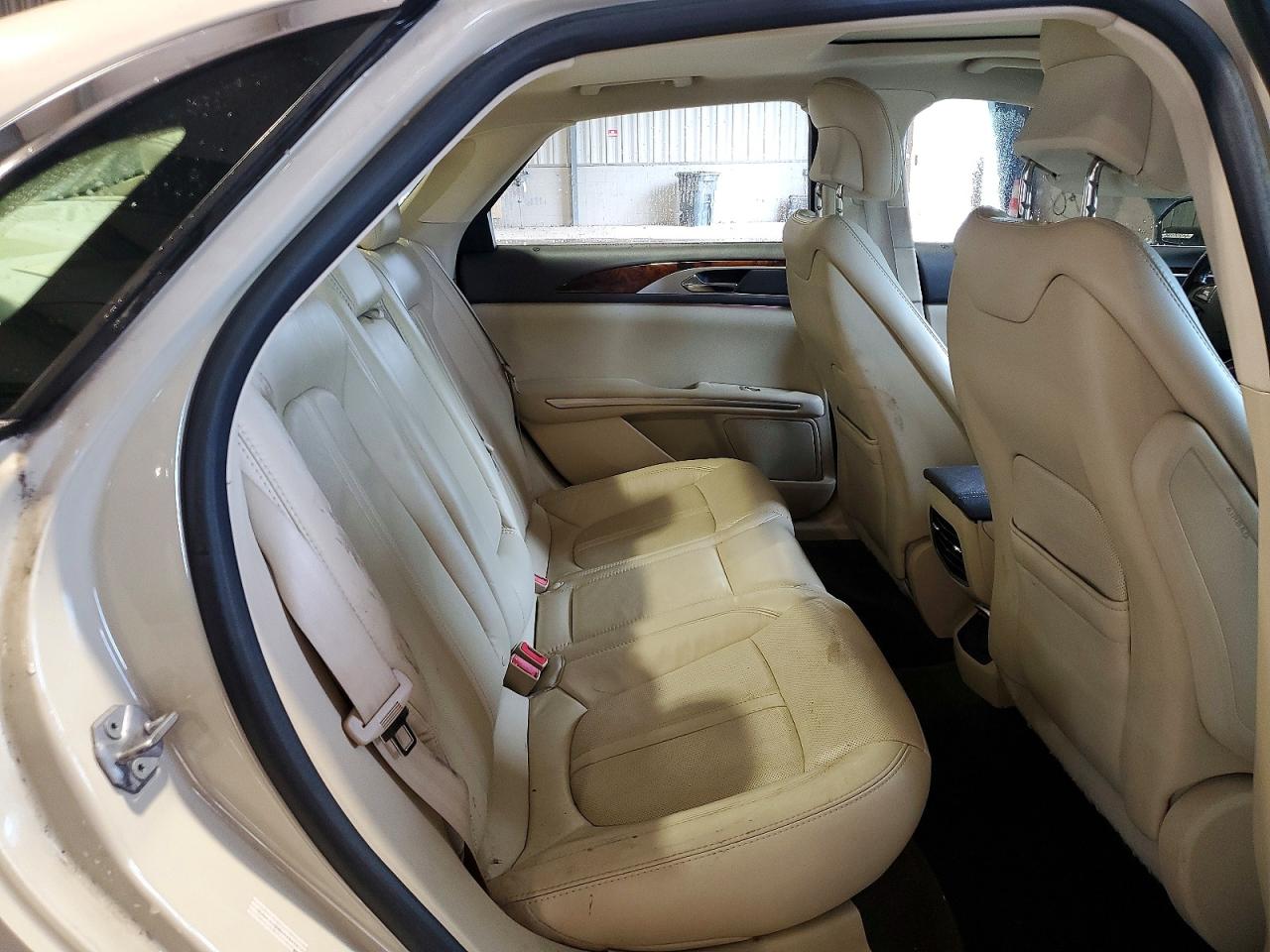 2014 Lincoln Mkz Cream vin: 3LN6L2J93ER813474