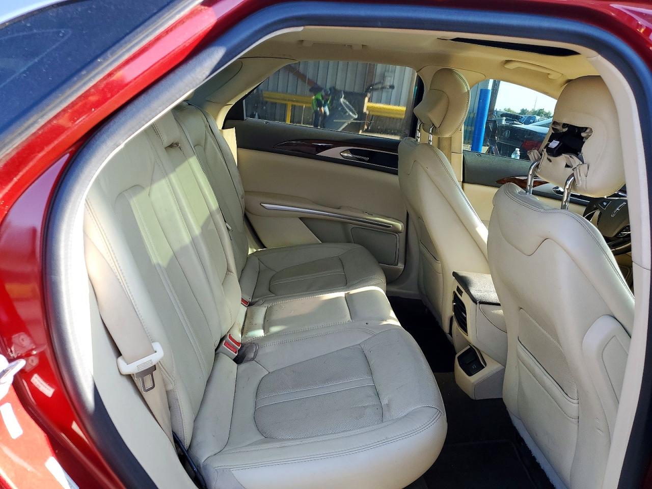 2015 Lincoln Mkz Red vin: 3LN6L2J93FR601806