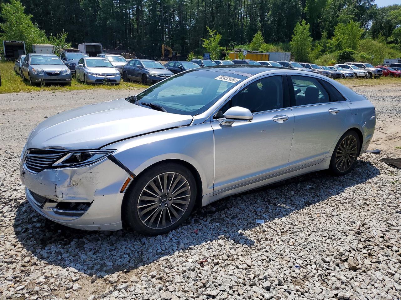 2015 Lincoln Mkz Серебряный vin: 3LN6L2J93FR616533