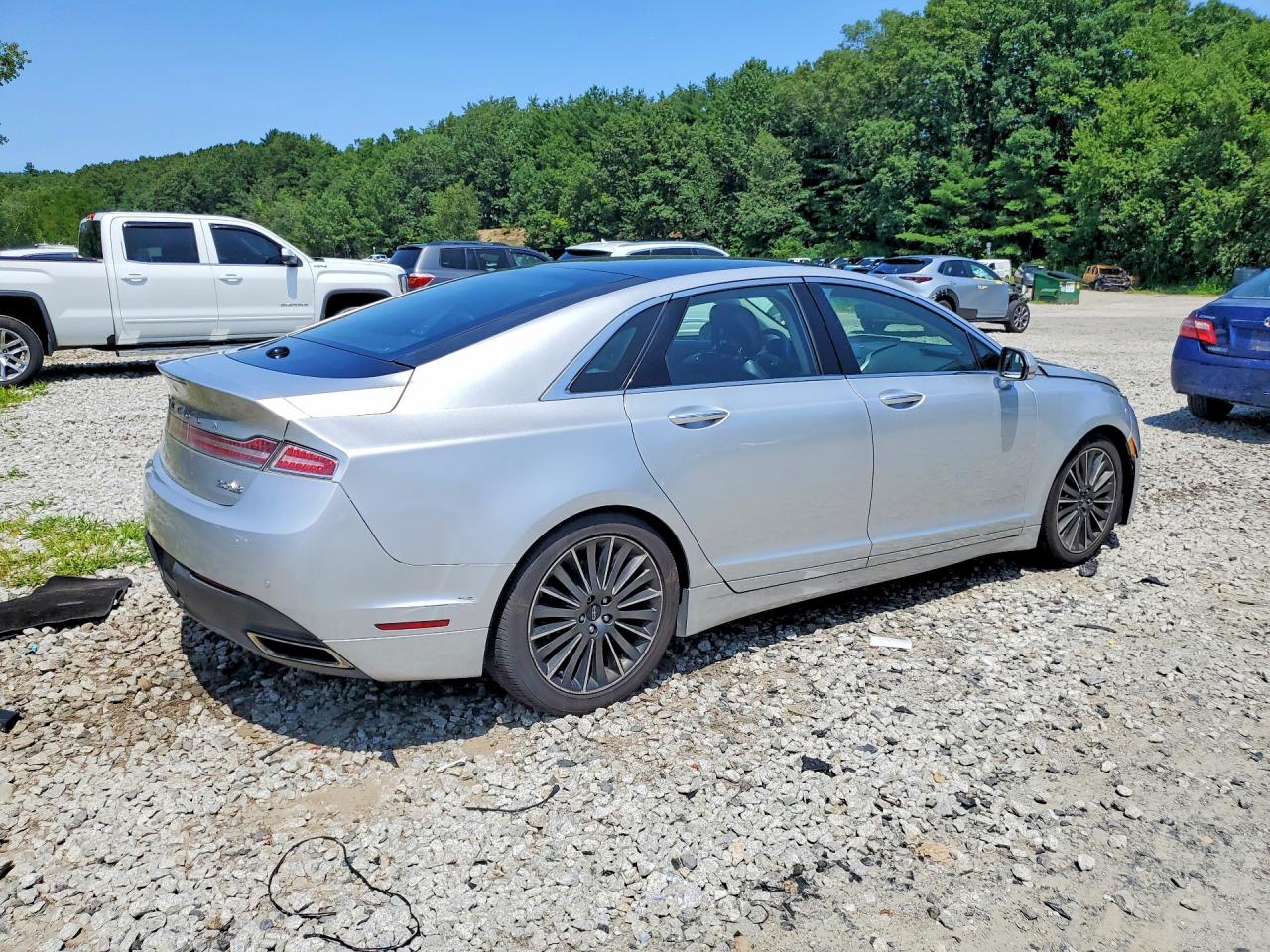2015 Lincoln Mkz Серебряный vin: 3LN6L2J93FR616533