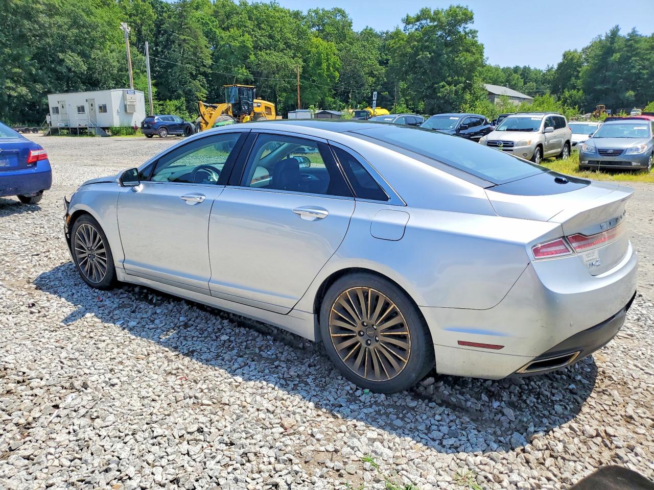 2015 Lincoln Mkz Серебряный vin: 3LN6L2J93FR616533