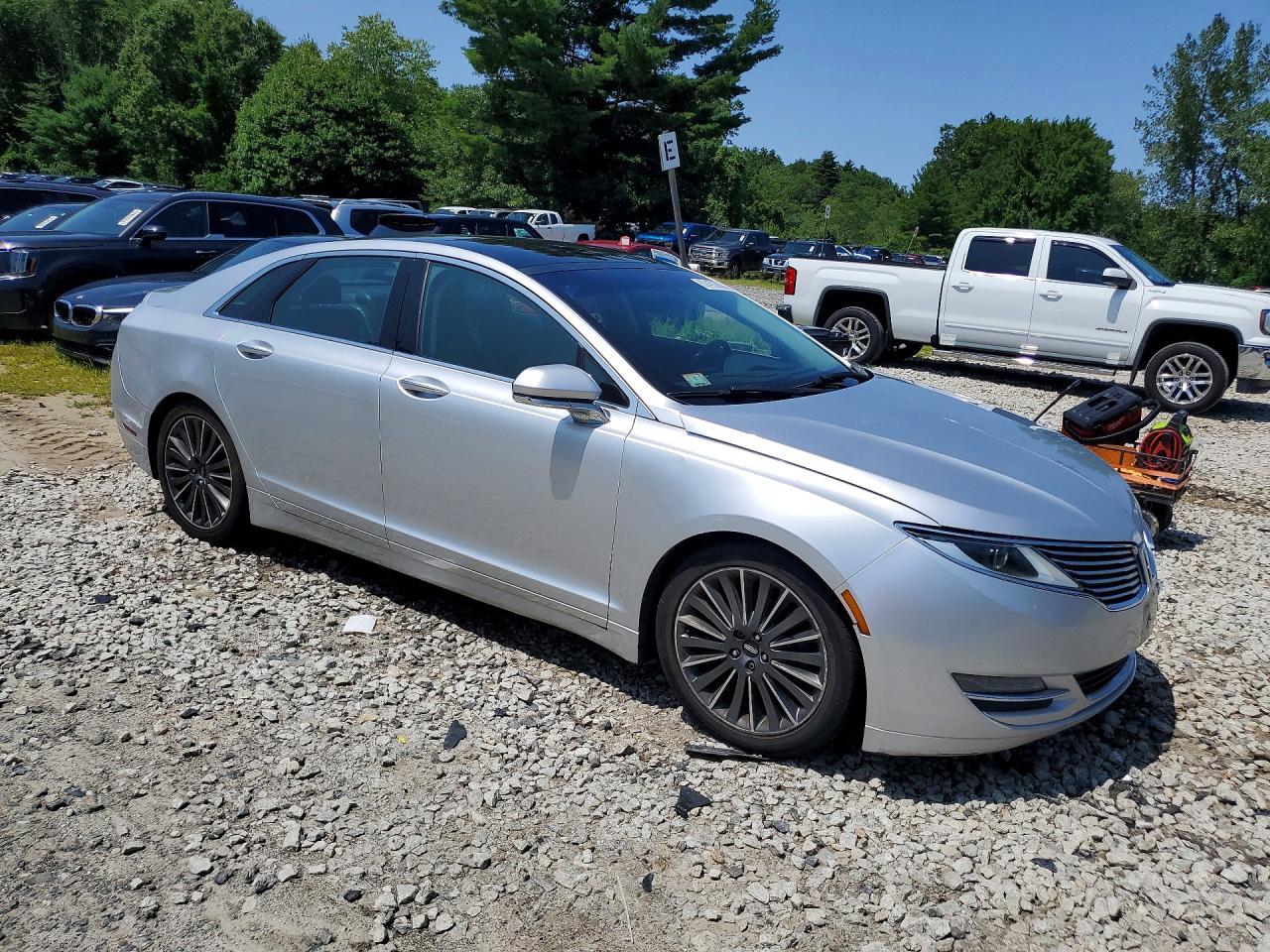 2015 Lincoln Mkz Серебряный vin: 3LN6L2J93FR616533