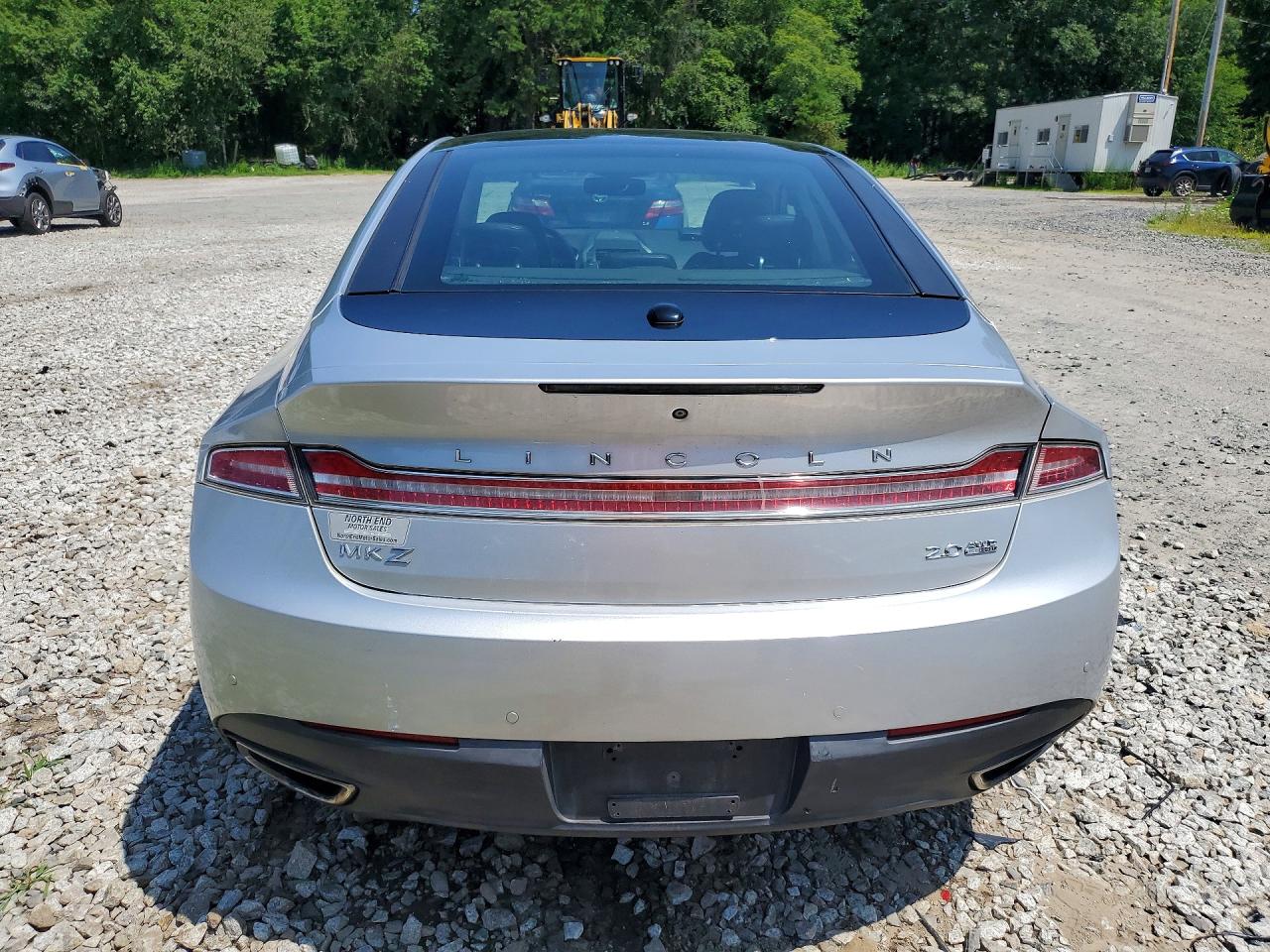 2015 Lincoln Mkz Серебряный vin: 3LN6L2J93FR616533