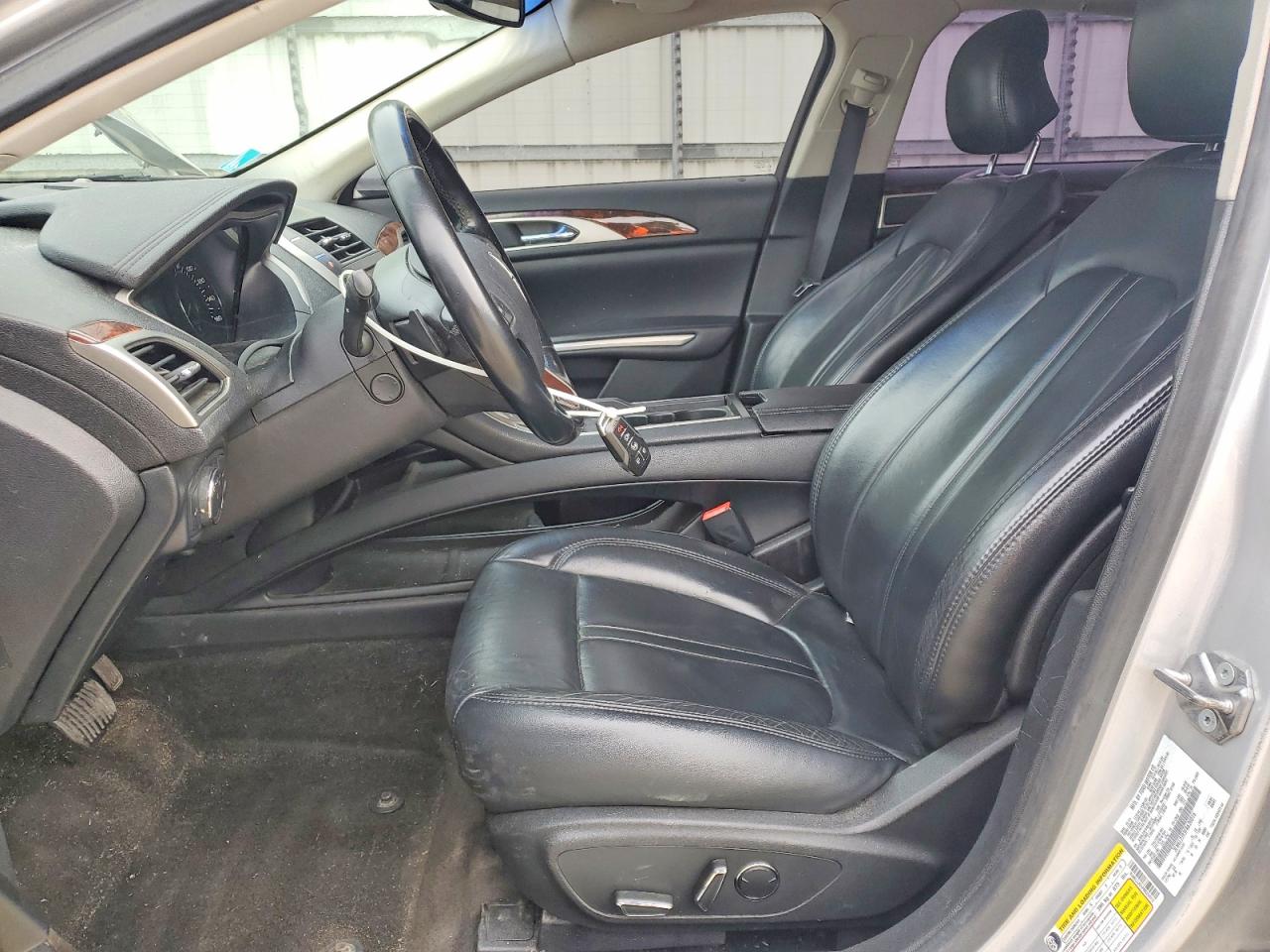 2015 Lincoln Mkz Silver vin: 3LN6L2J93FR620016