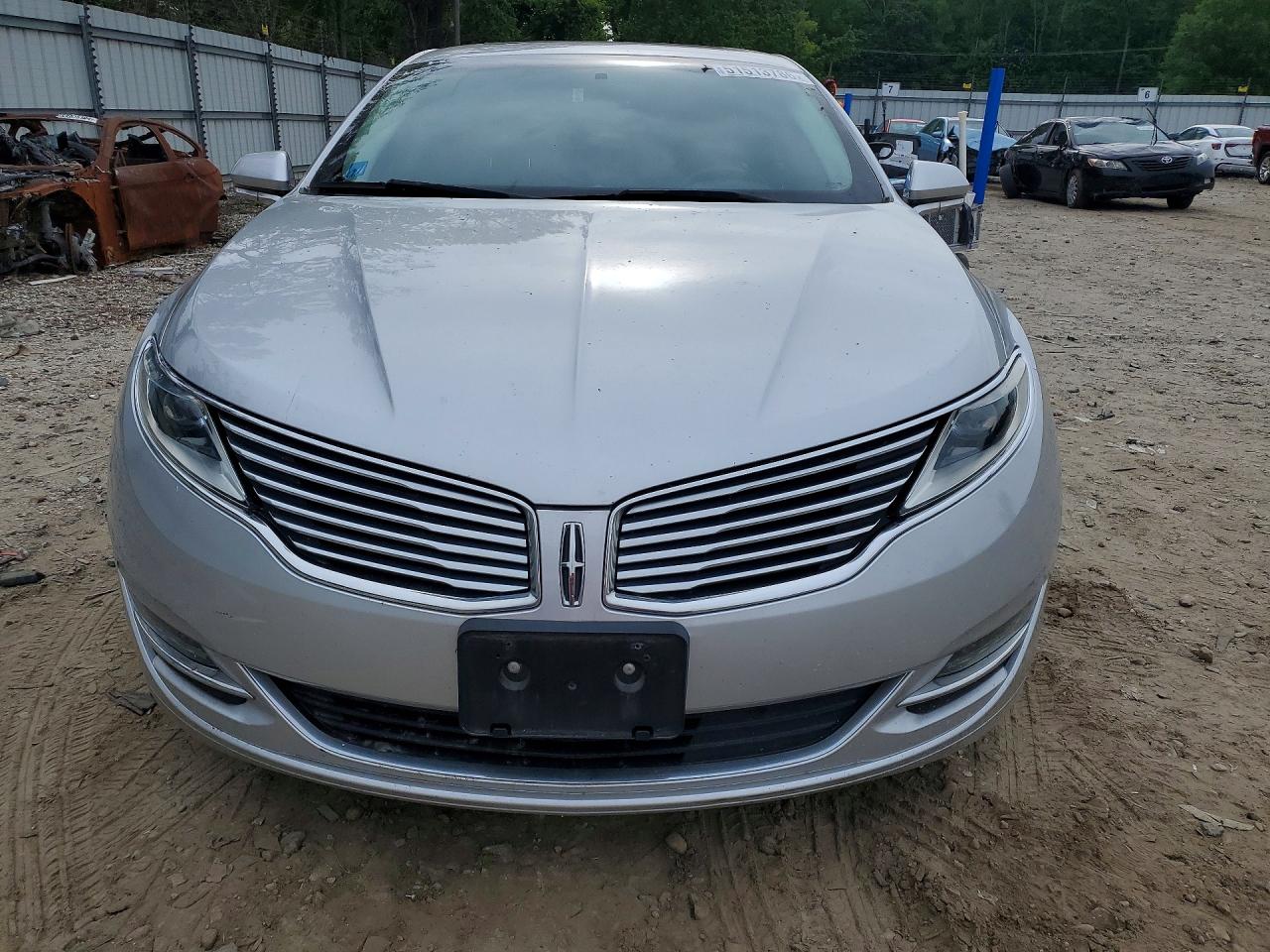 2015 Lincoln Mkz Silver vin: 3LN6L2J93FR620016