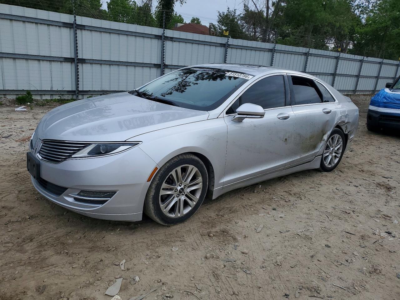 2015 Lincoln Mkz Silver vin: 3LN6L2J93FR620016