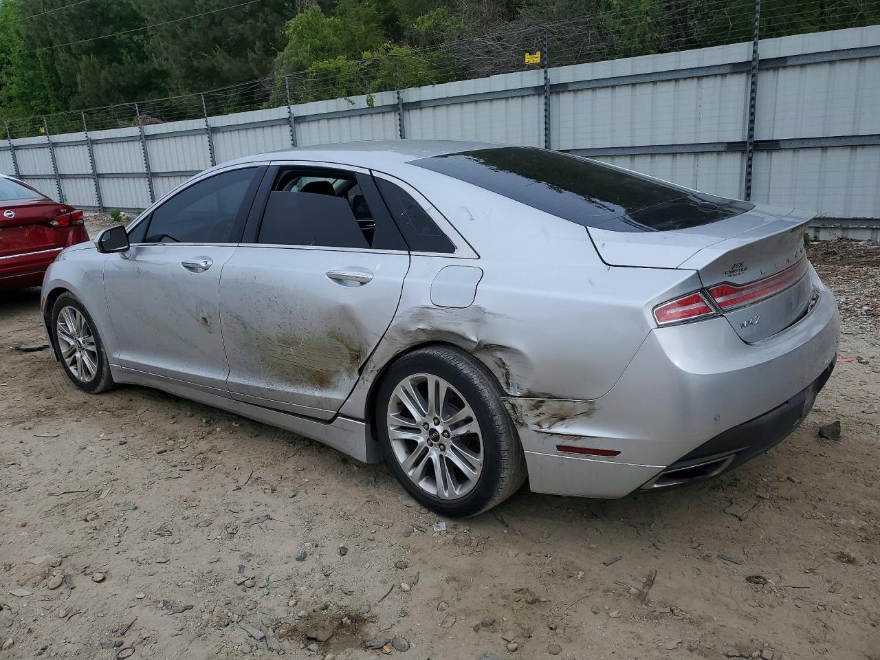2015 Lincoln Mkz Silver vin: 3LN6L2J93FR620016