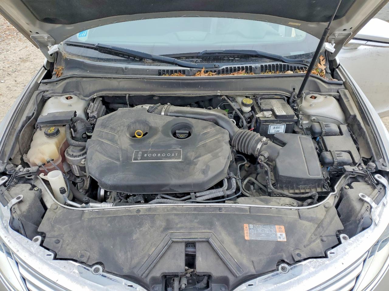 2015 Lincoln Mkz Silver vin: 3LN6L2J93FR620016