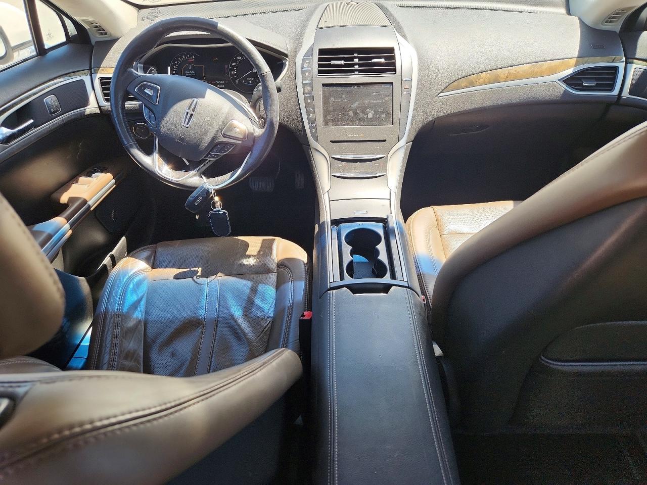 2014 Lincoln Mkz White vin: 3LN6L2J94ER817176