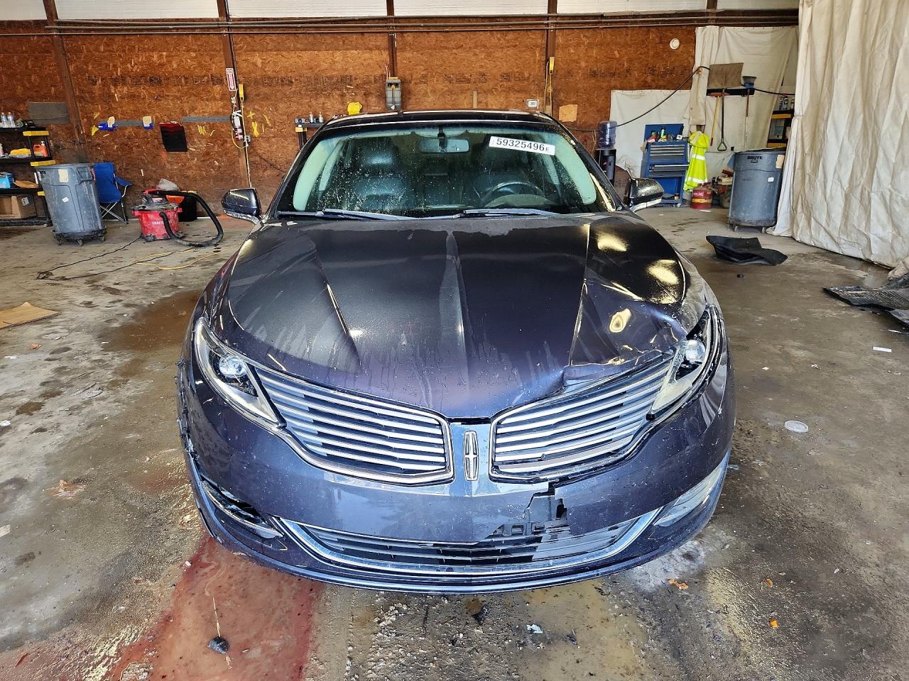 2014 Lincoln Mkz Blue vin: 3LN6L2J94ER829098