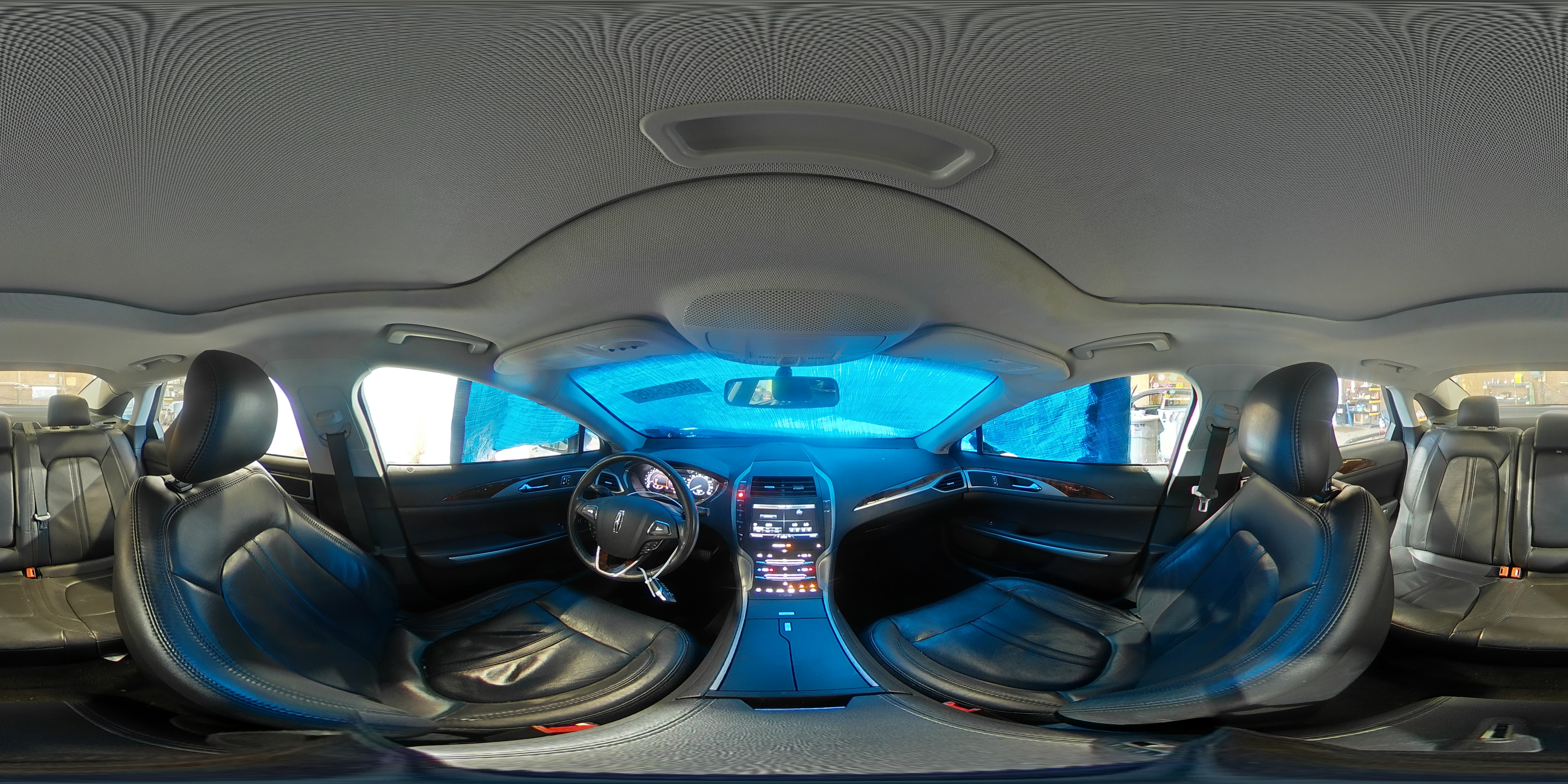 2014 Lincoln Mkz Blue vin: 3LN6L2J94ER829098