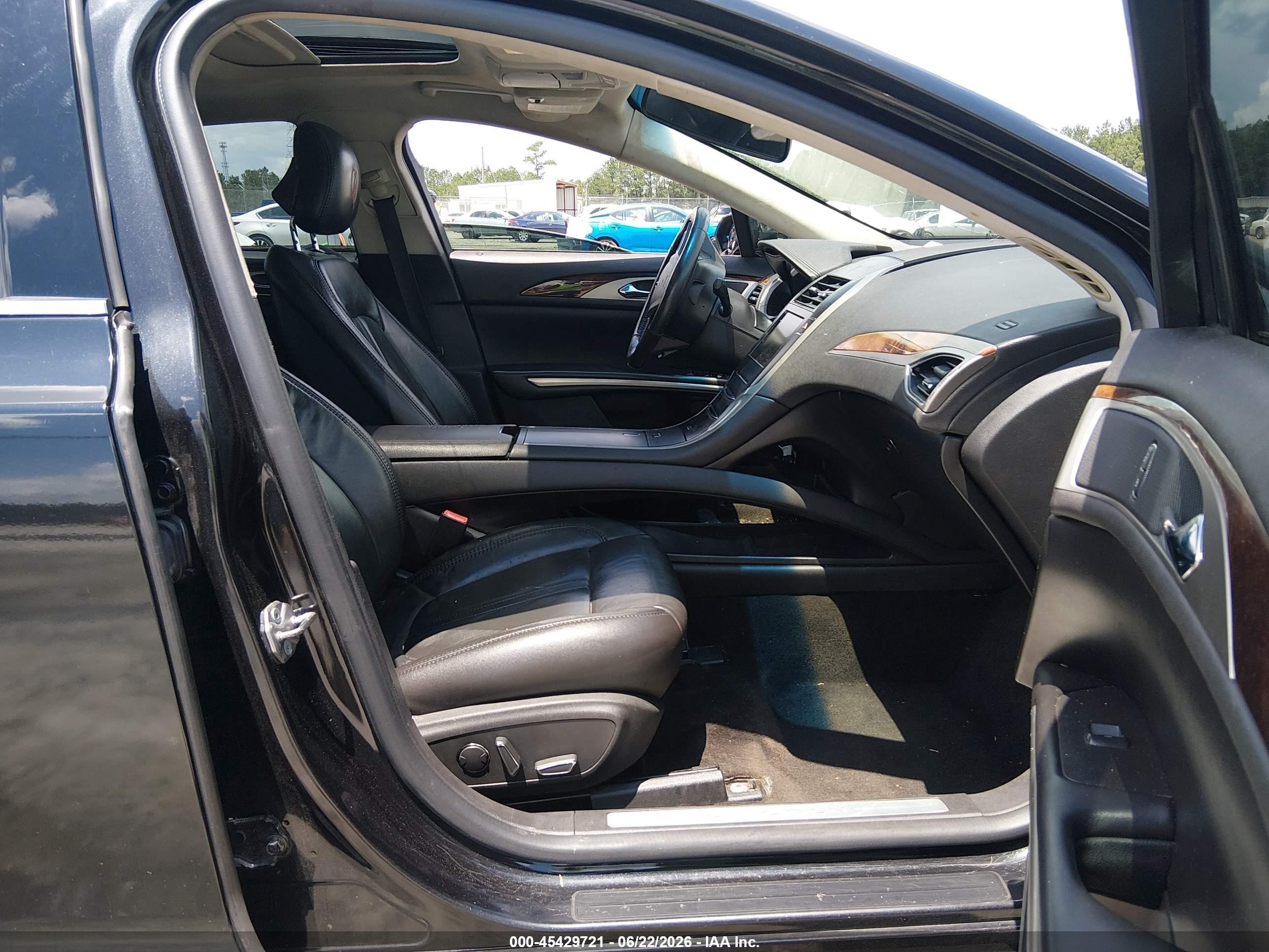 2014 Lincoln Mkz   Black vin: 3LN6L2J94ER830784