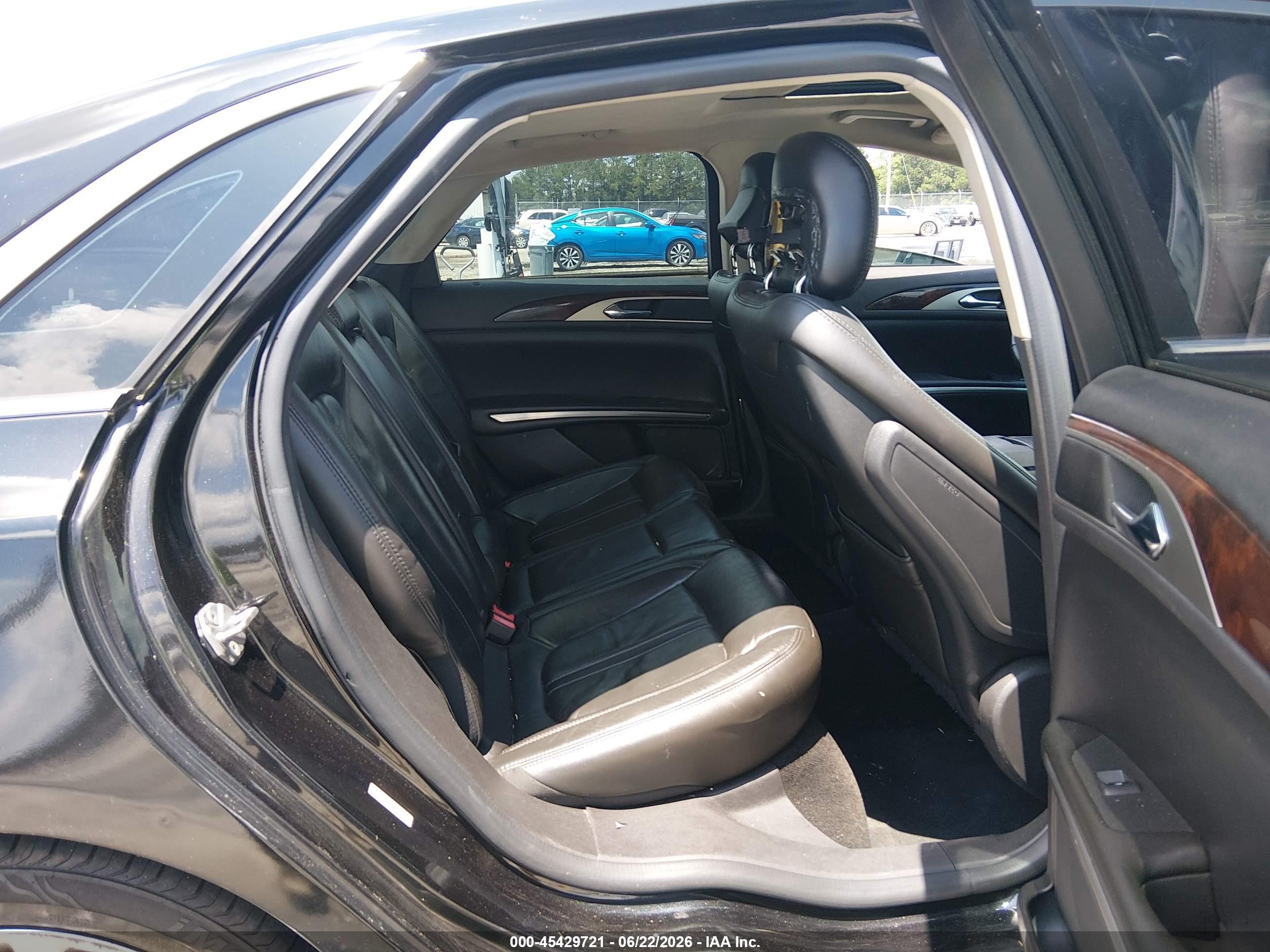 2014 Lincoln Mkz   Black vin: 3LN6L2J94ER830784