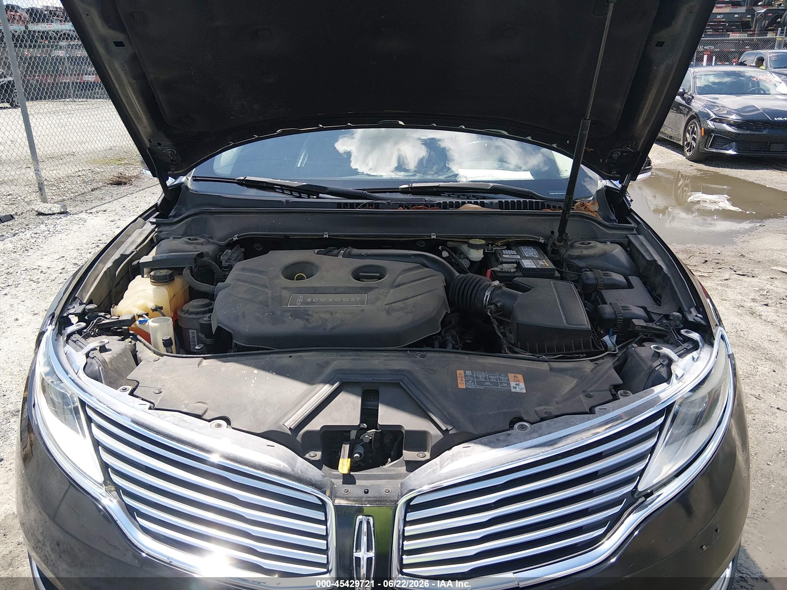 2014 Lincoln Mkz   Black vin: 3LN6L2J94ER830784