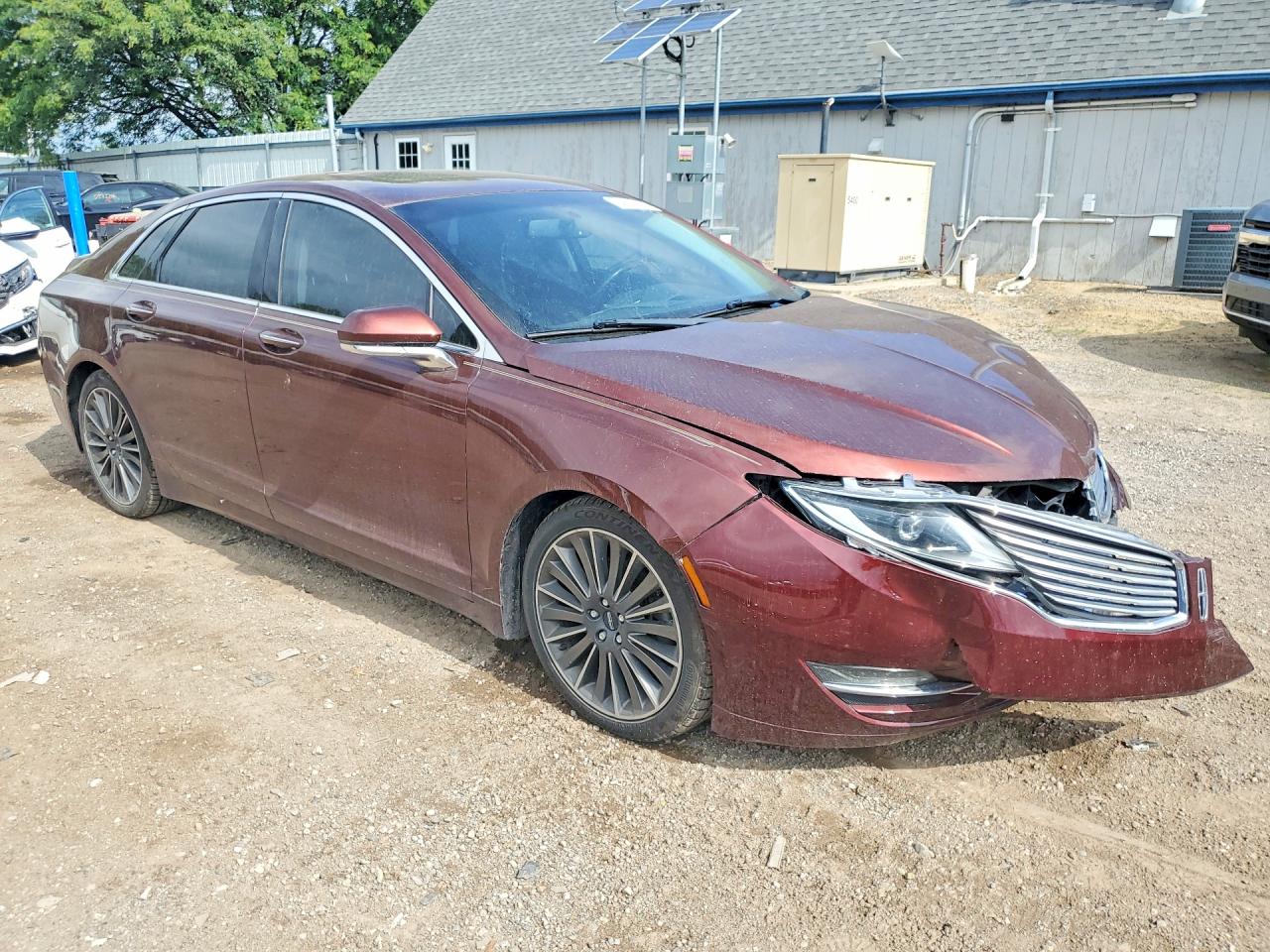 2015 Lincoln Mkz Бордовый vin: 3LN6L2J94FR604388