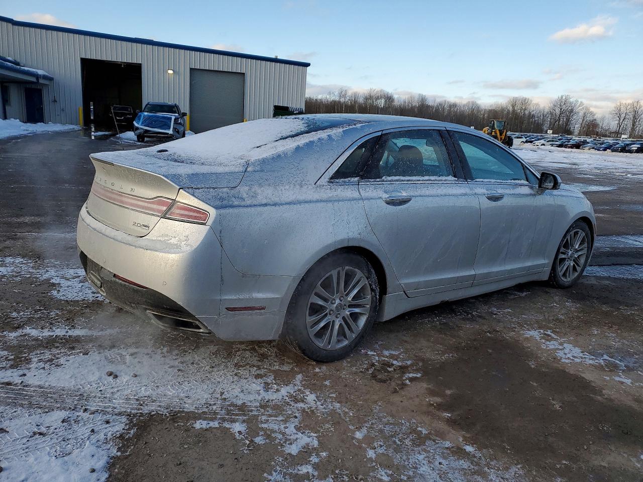 2013 Lincoln Mkz Silver vin: 3LN6L2J95DR817296