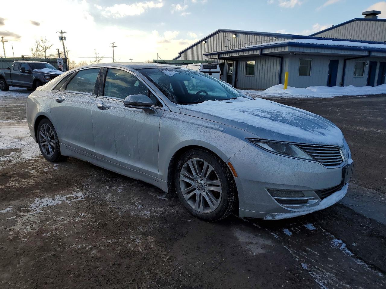 2013 Lincoln Mkz Silver vin: 3LN6L2J95DR817296