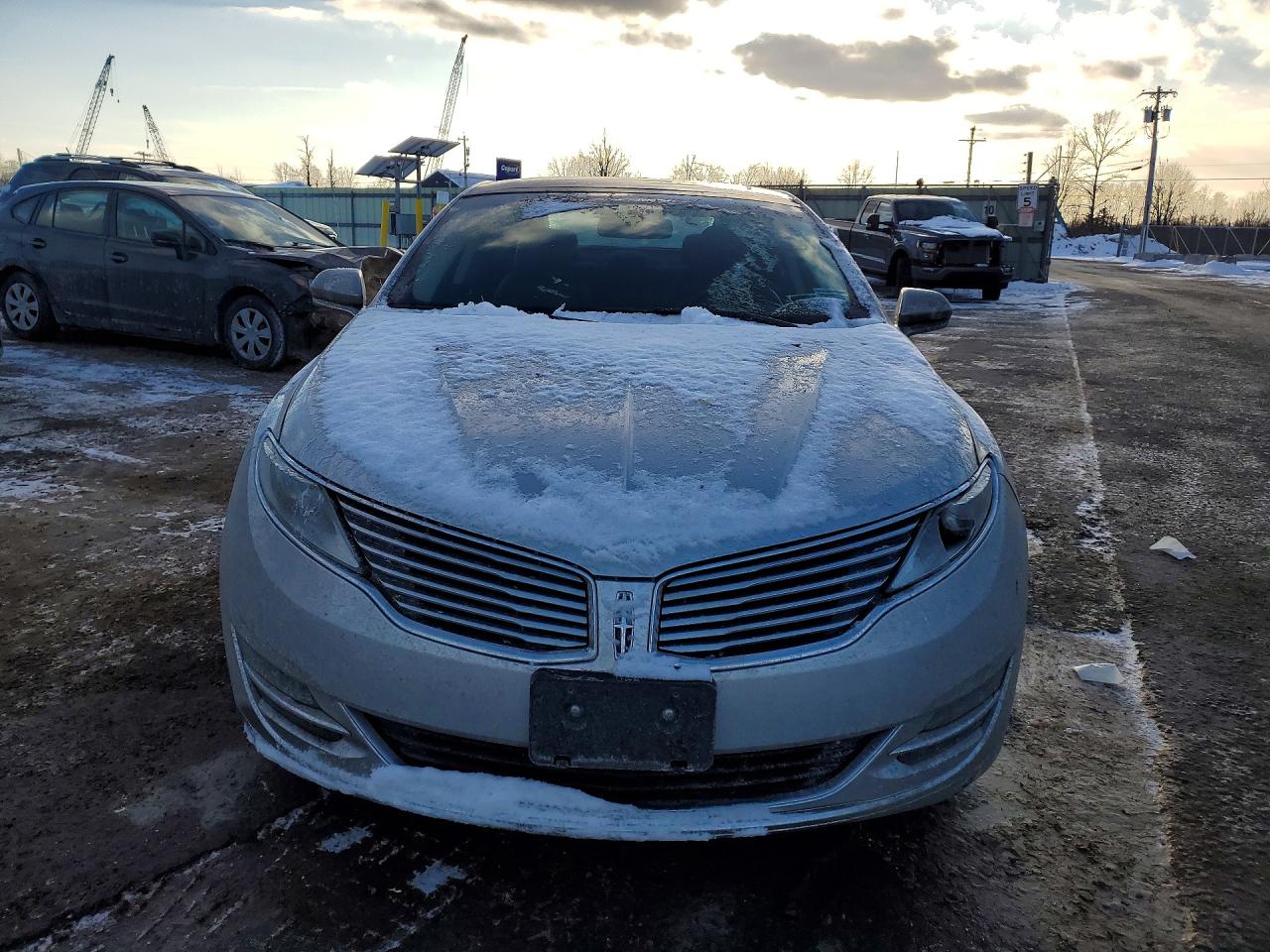 2013 Lincoln Mkz Silver vin: 3LN6L2J95DR817296