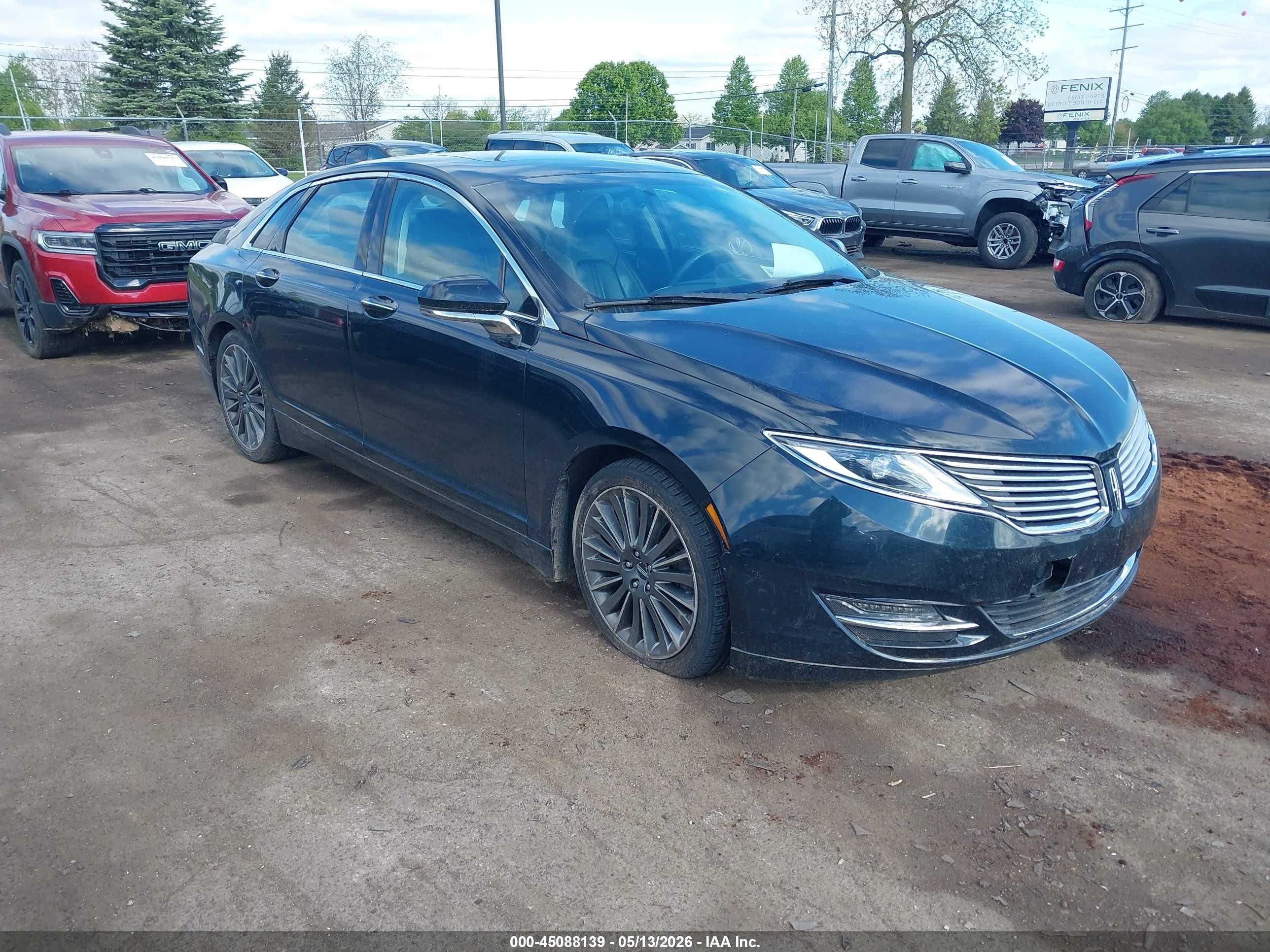 Price & History 2014 Lincoln Mkz 3.7l V-6 Dohc, Vvt, 300hp vin