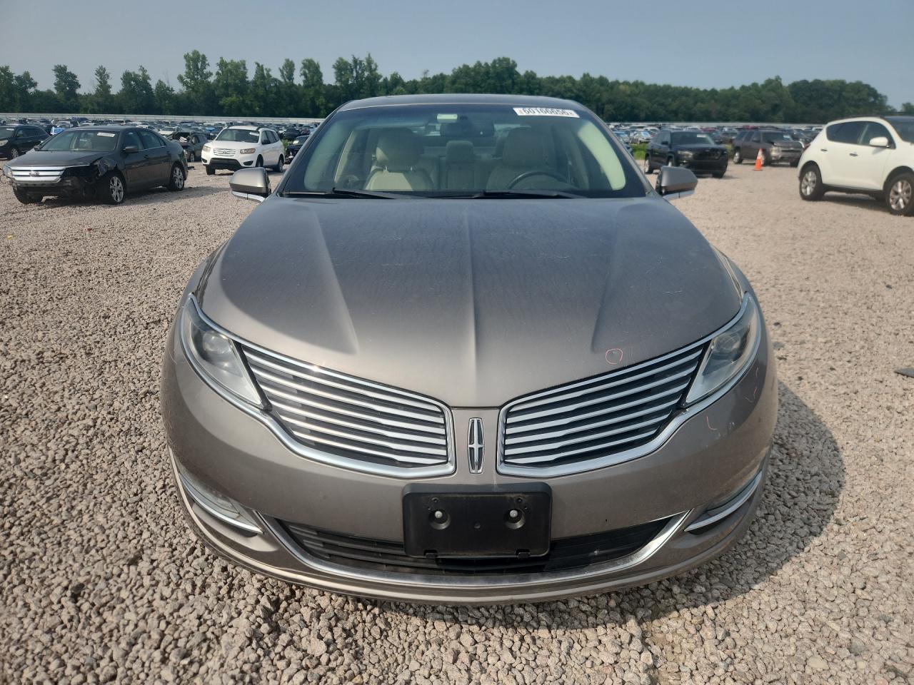 2015 Lincoln Mkz Gray vin: 3LN6L2J96FR623895