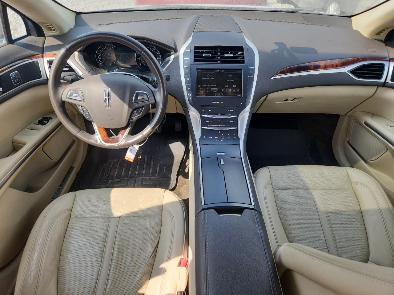 2015 Lincoln Mkz Gray vin: 3LN6L2J96FR623895
