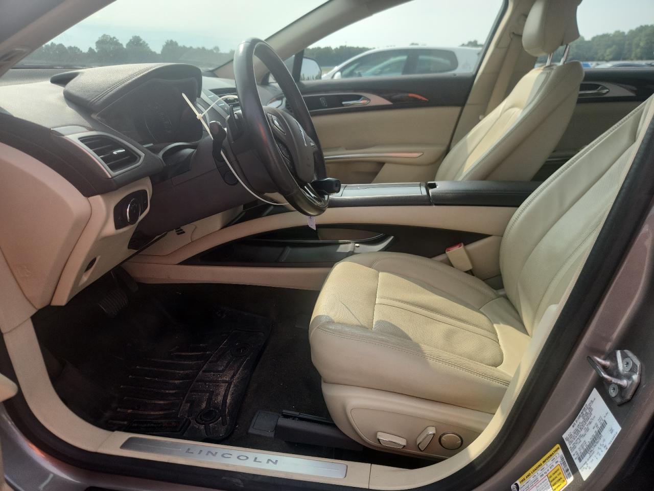 2015 Lincoln Mkz Gray vin: 3LN6L2J96FR623895