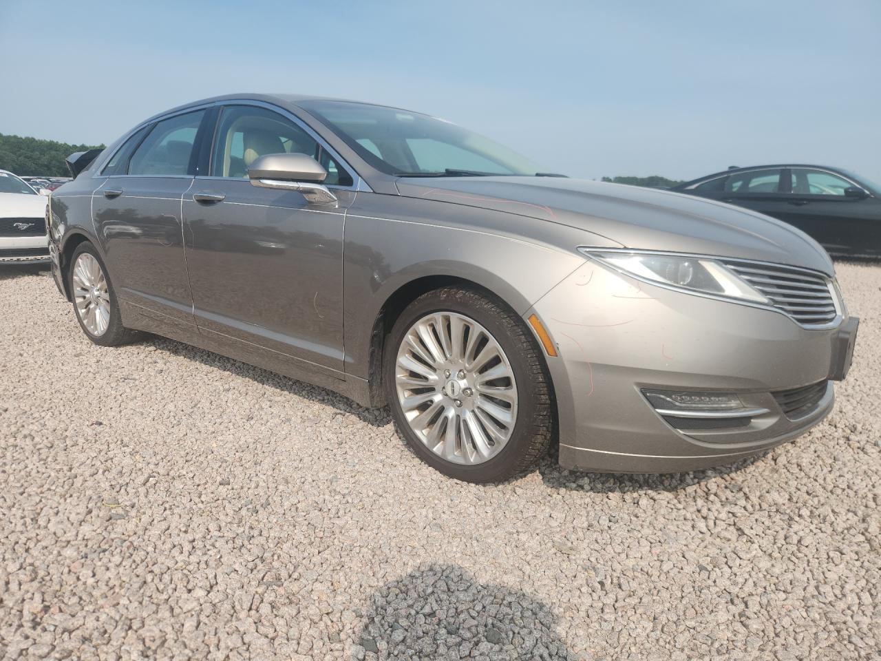 2015 Lincoln Mkz Gray vin: 3LN6L2J96FR623895