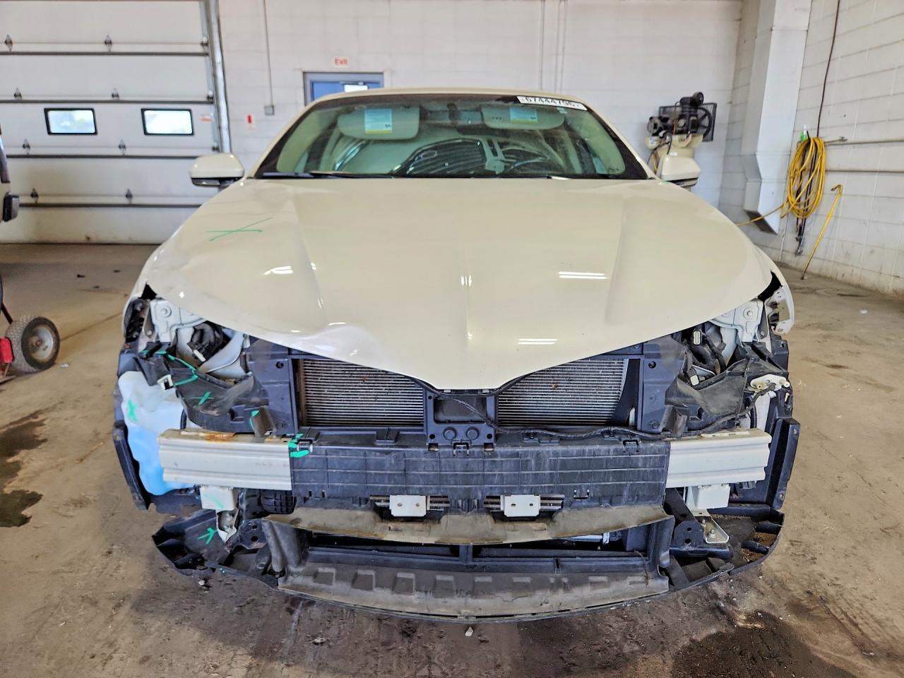 2016 Lincoln Mkz Tan vin: 3LN6L2J96GR627284